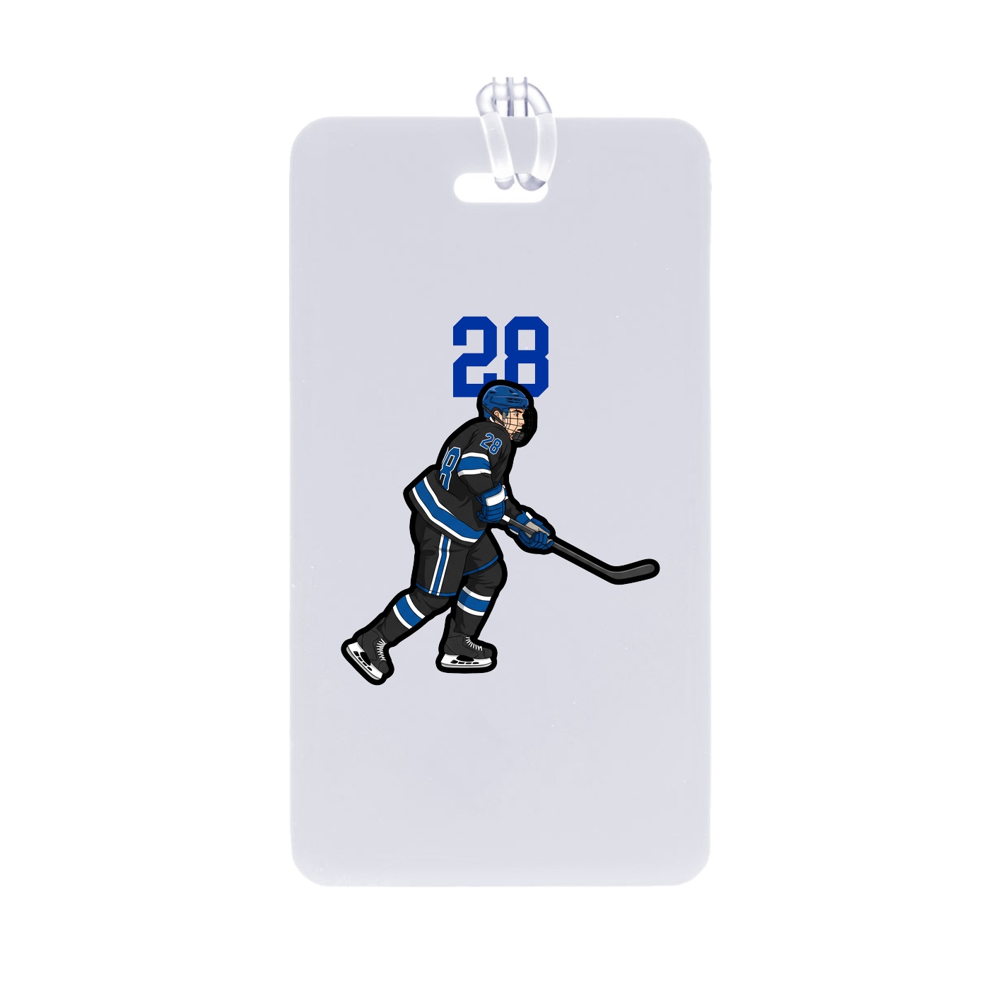 Bag Tag — Number Top in Classic