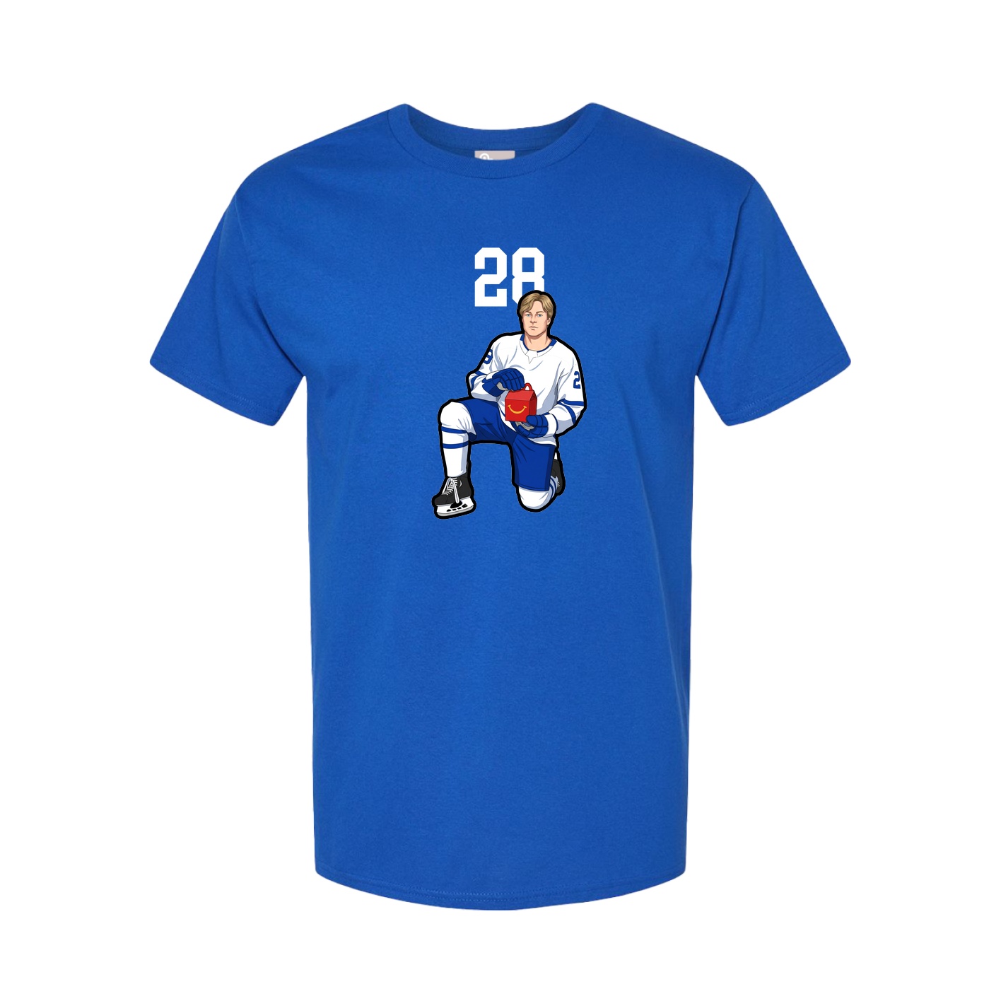 Youth Tee — Number Top in Royal
