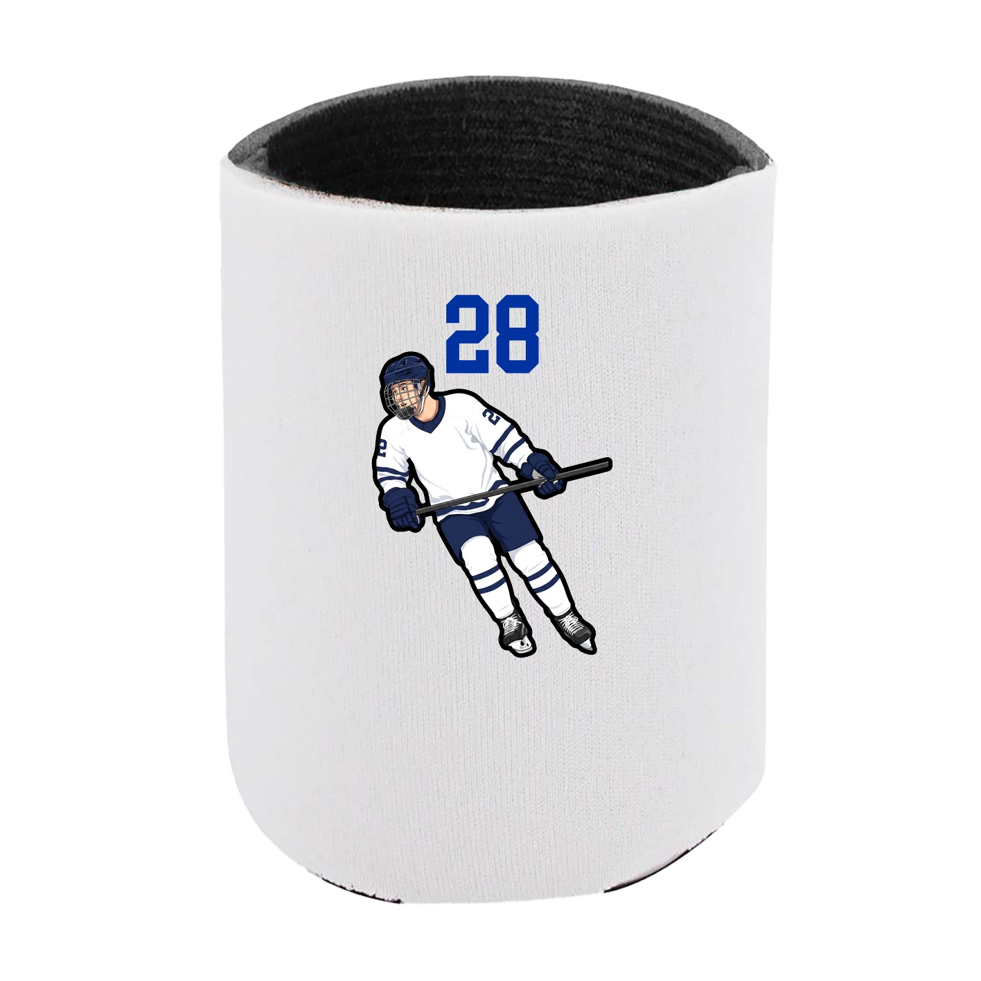 Can Holder — Number Top in White