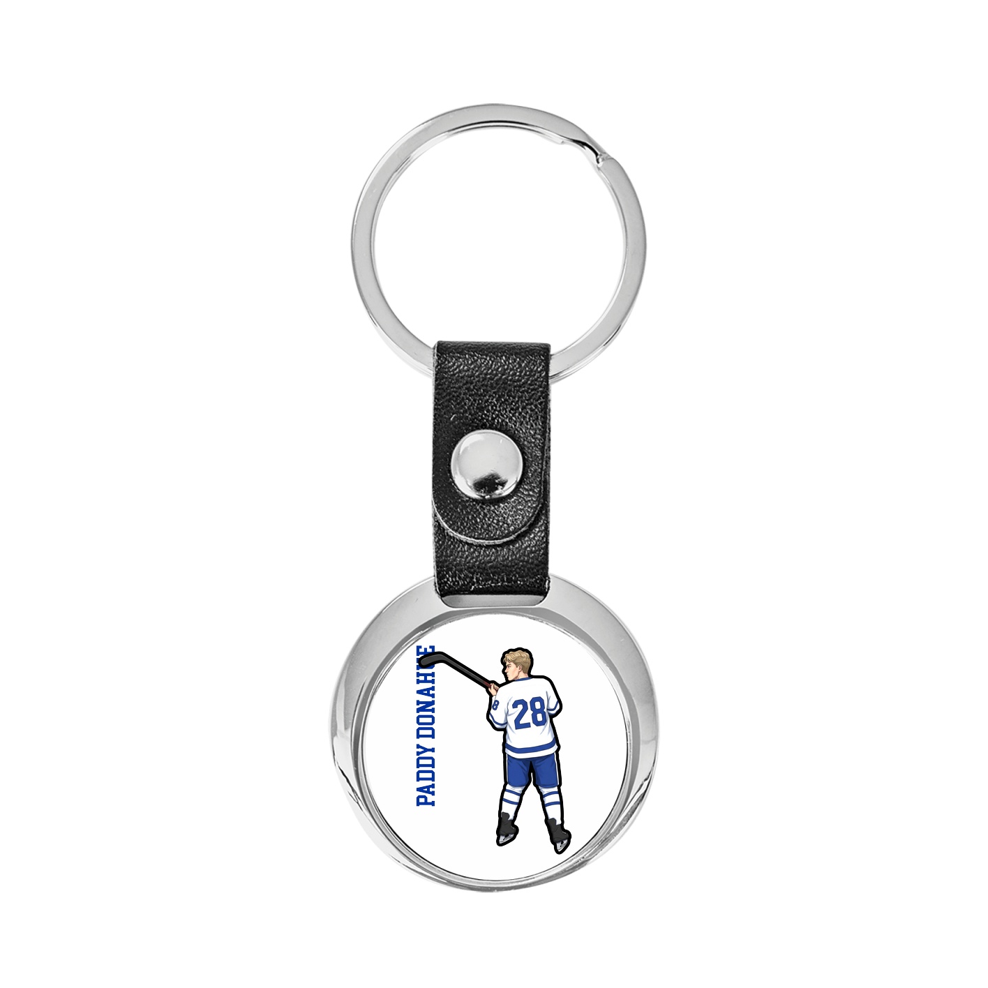 Key Chain — Name Vertical in Classic