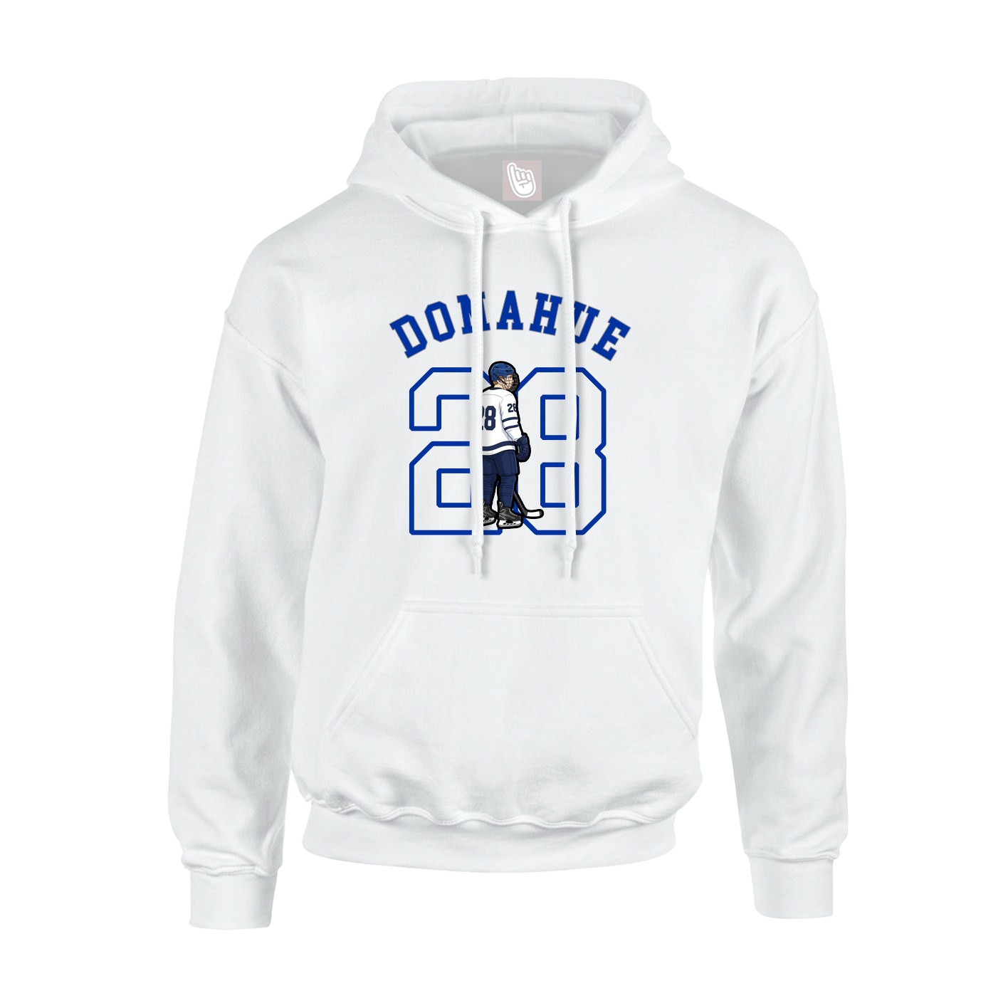 Youth Hoodie — Shirsey Arch in White