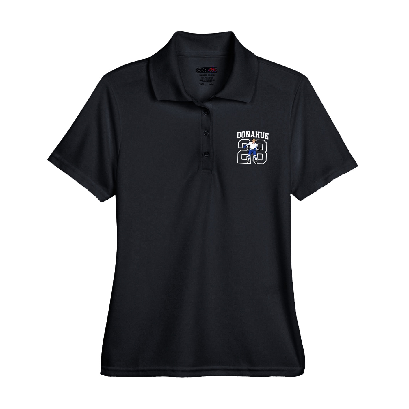 Womens Performance Polo — Shirsey in Black