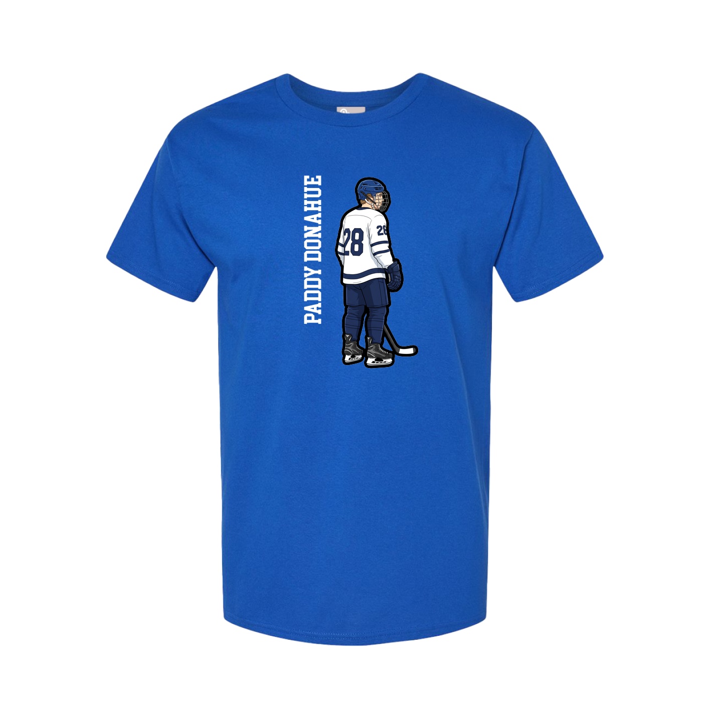 Tee — Name Vertical in Royal