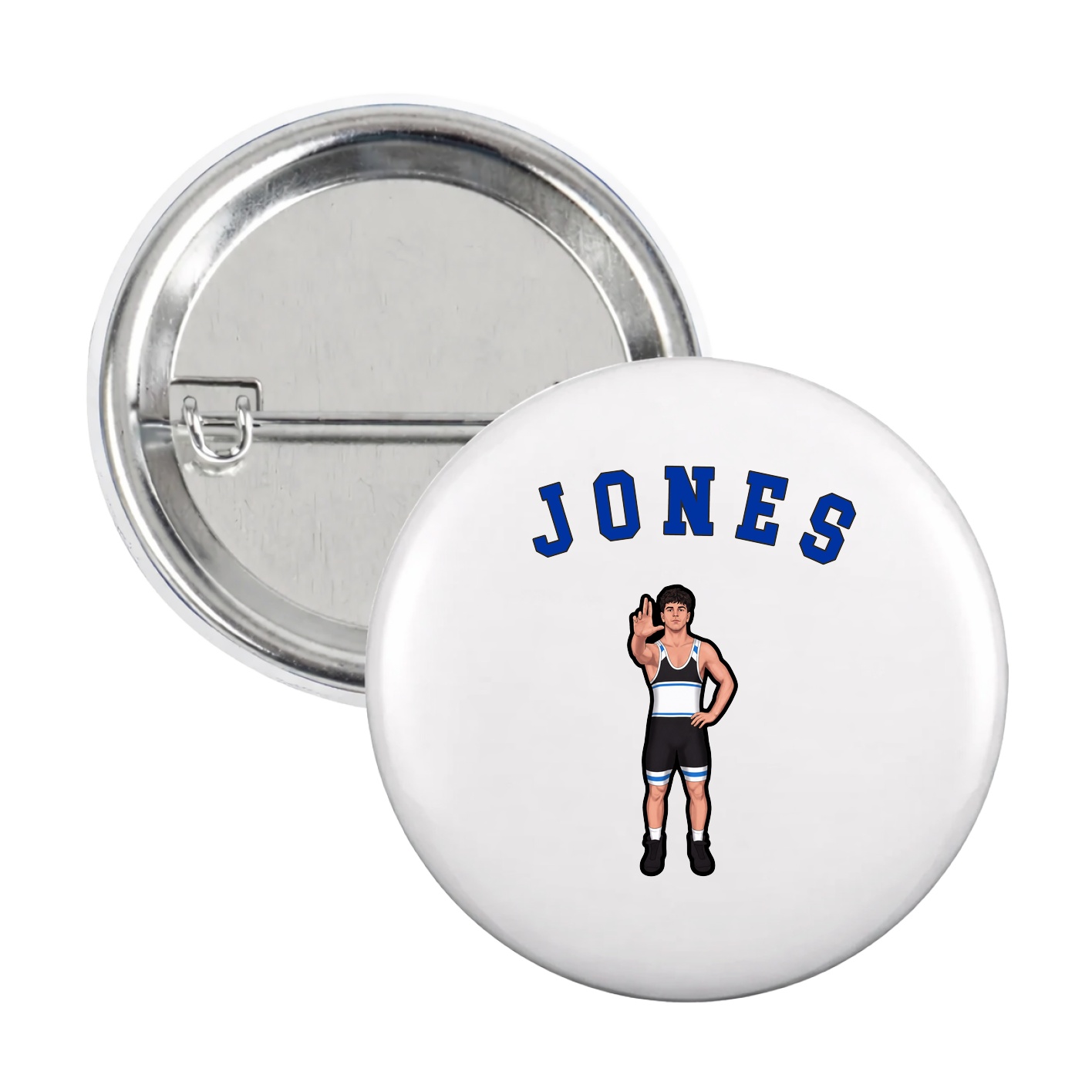 Game Day Button — Shirsey Arch in White
