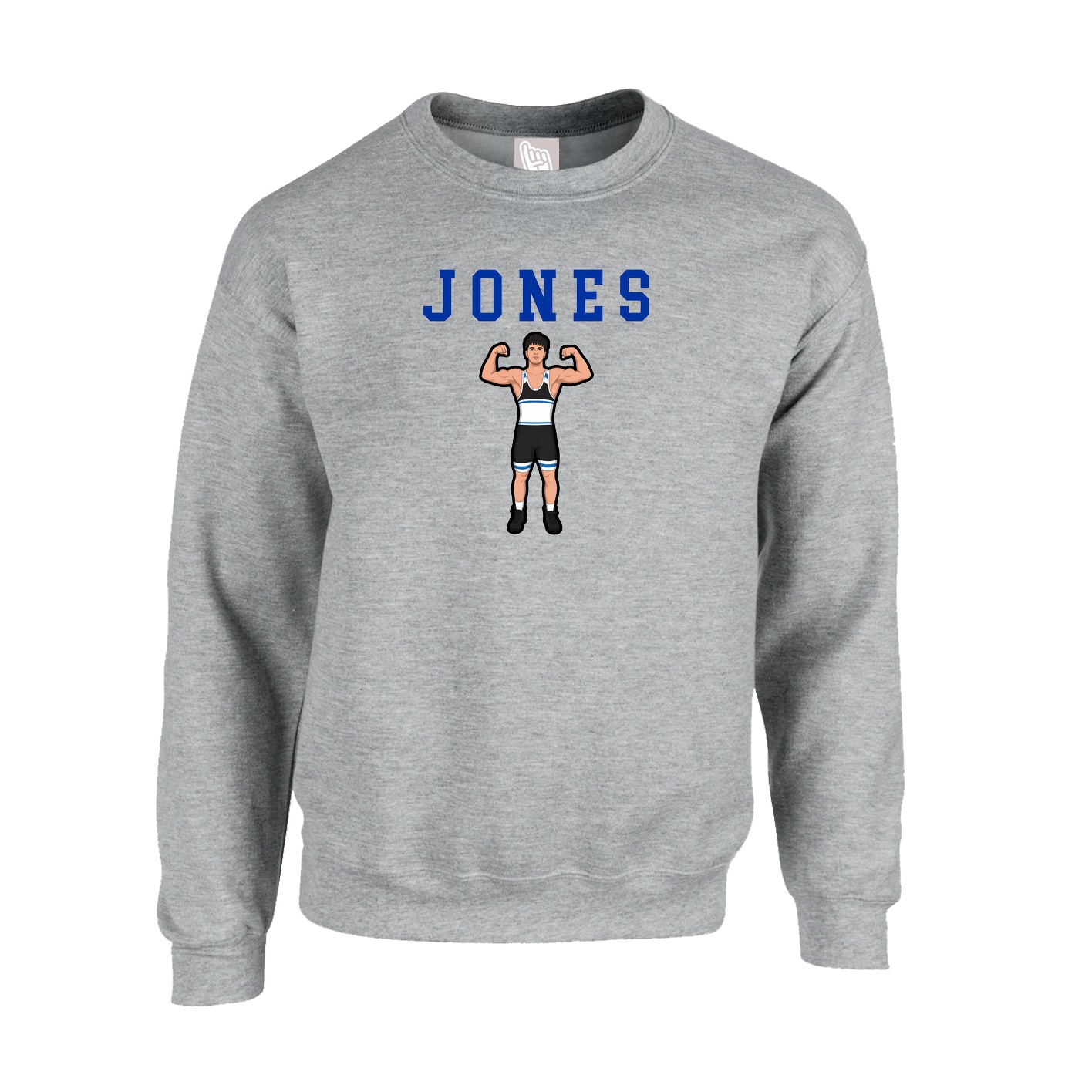 Fleece Crew — Shirsey in Grey
