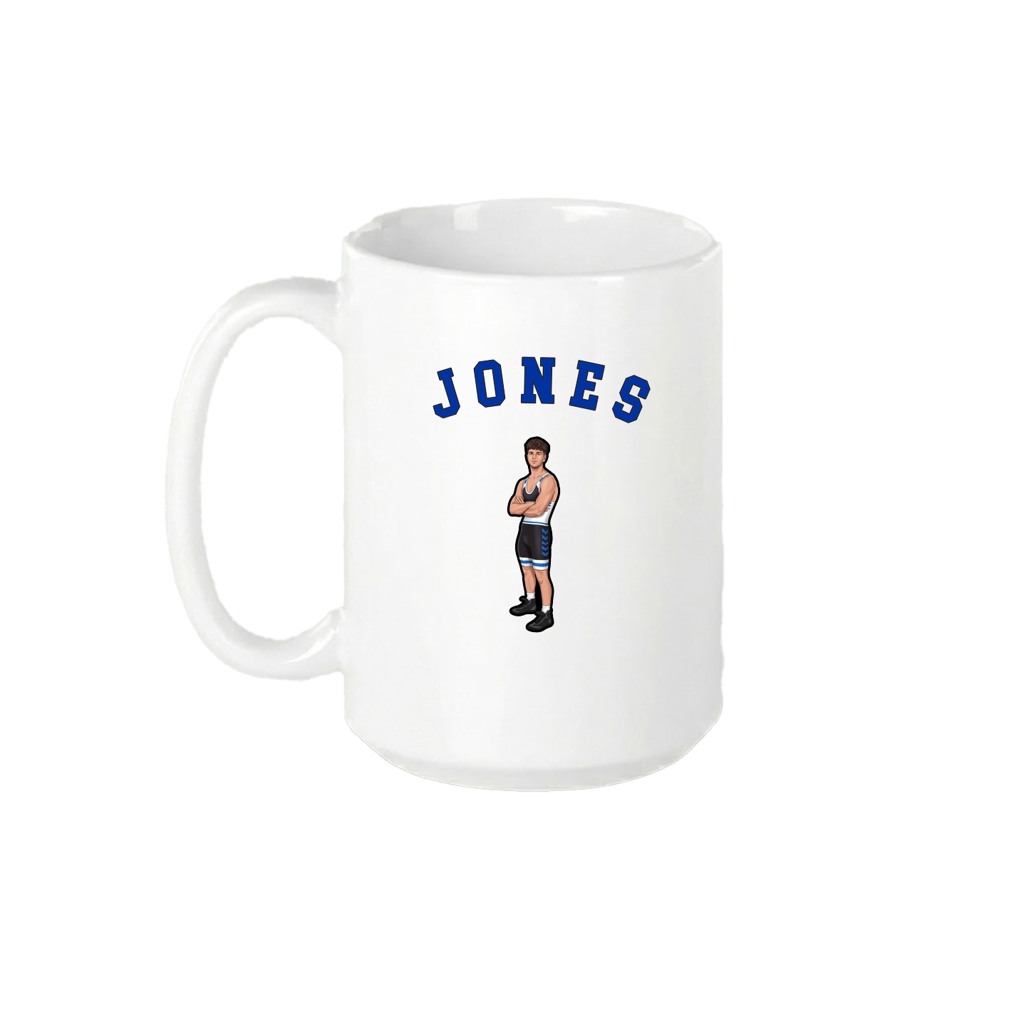 15oz Coffee Mug — Shirsey Arch in White