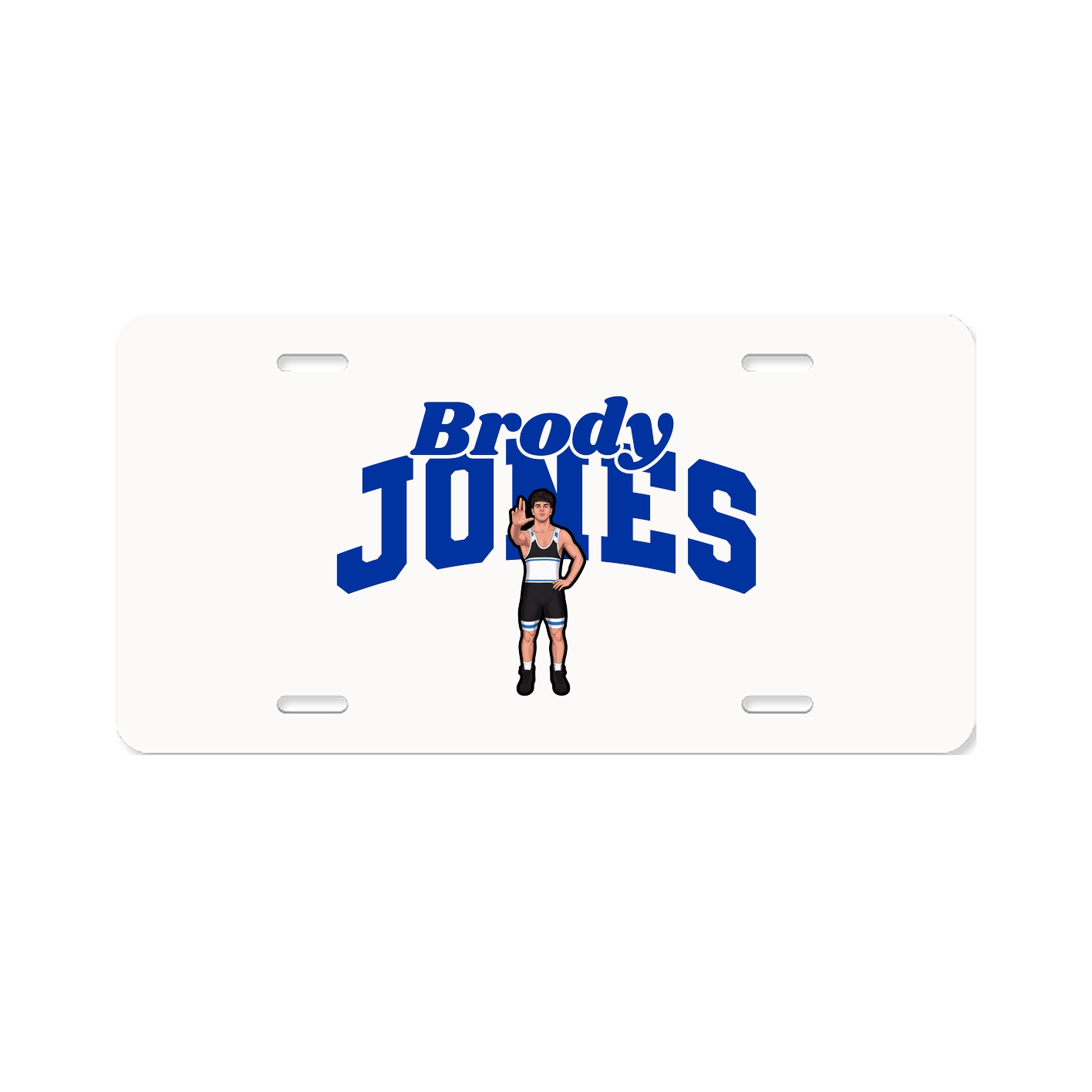 License Plate — Signature Arch in Classic
