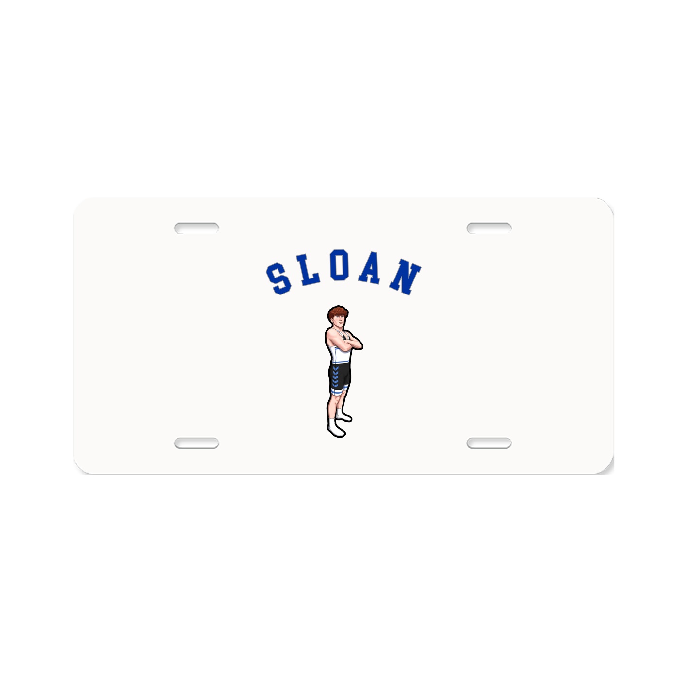 Aluminum License Plate