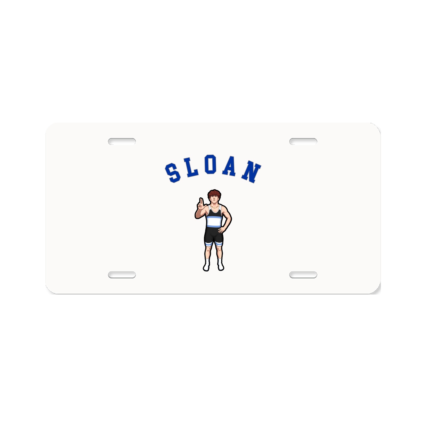 Aluminum License Plate