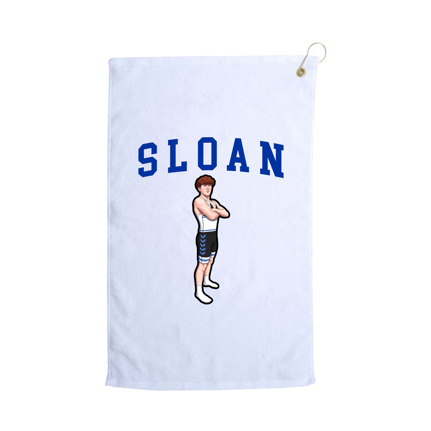 Golf Towel — Shirsey in White