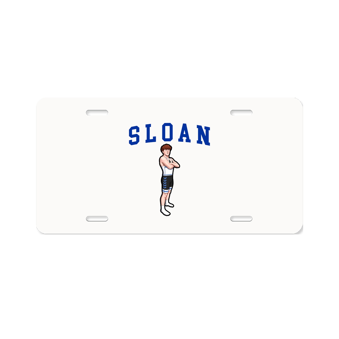 Aluminum License Plate