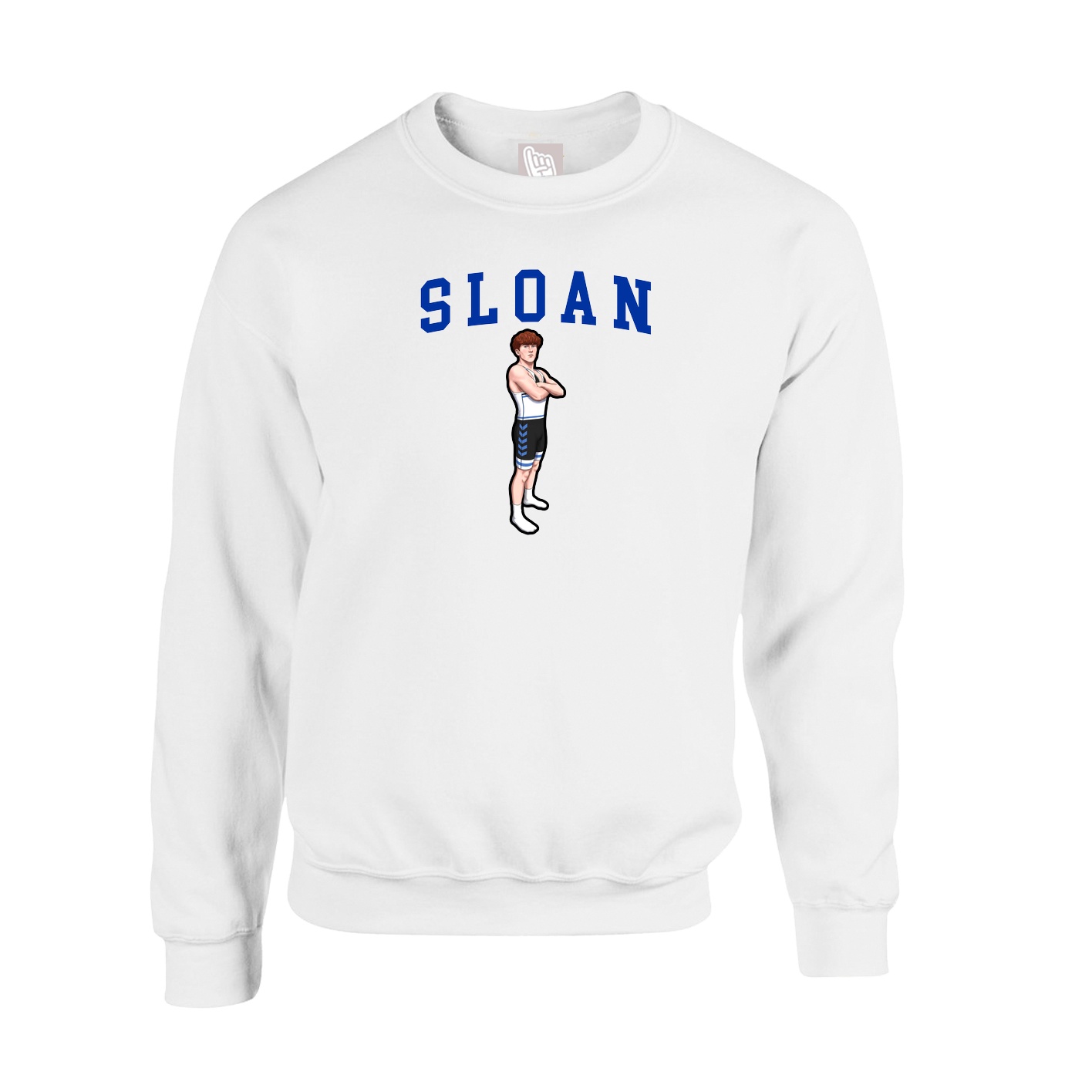 Fleece Crew — Shirsey in White