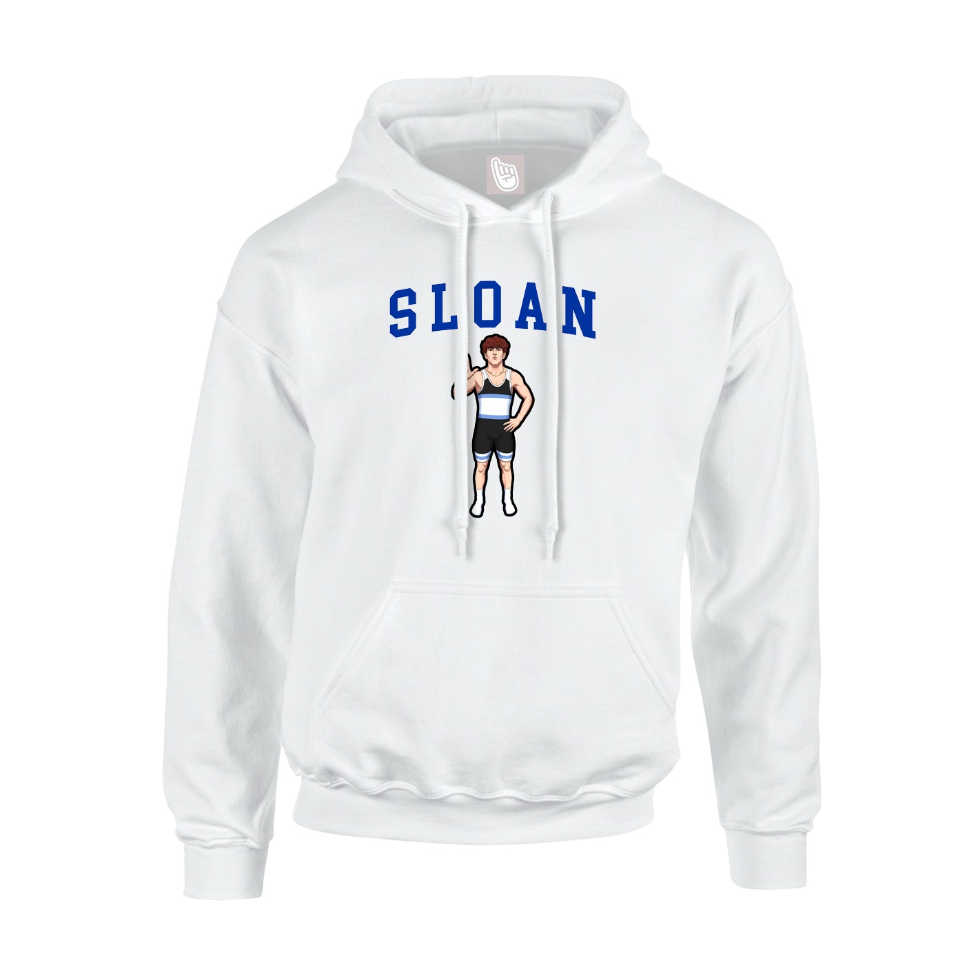 Youth Hoodie — Shirsey in White