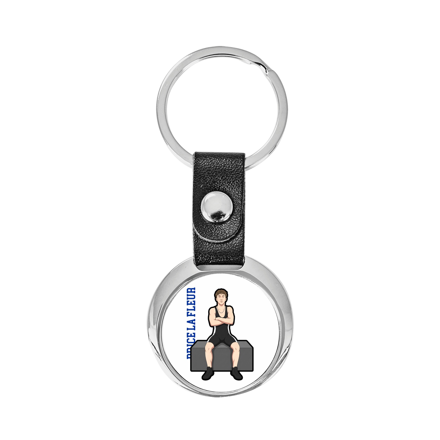 Key Chain — Name Vertical in Classic
