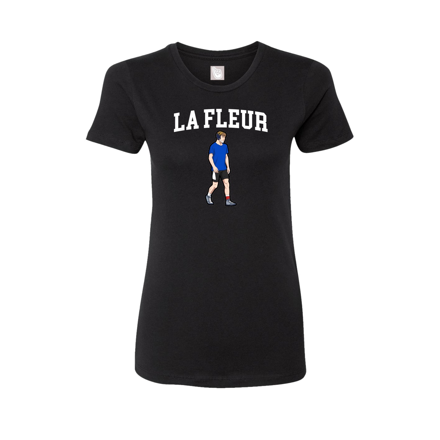 Fitted Women's Tee — Shirsey in Black