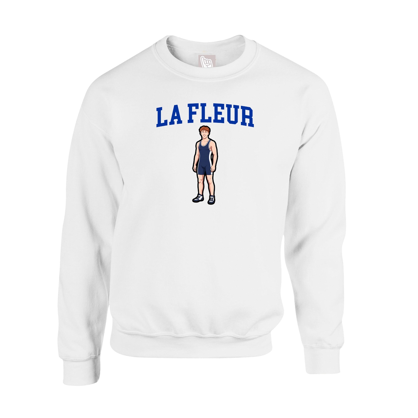 Fleece Crew — Shirsey in White