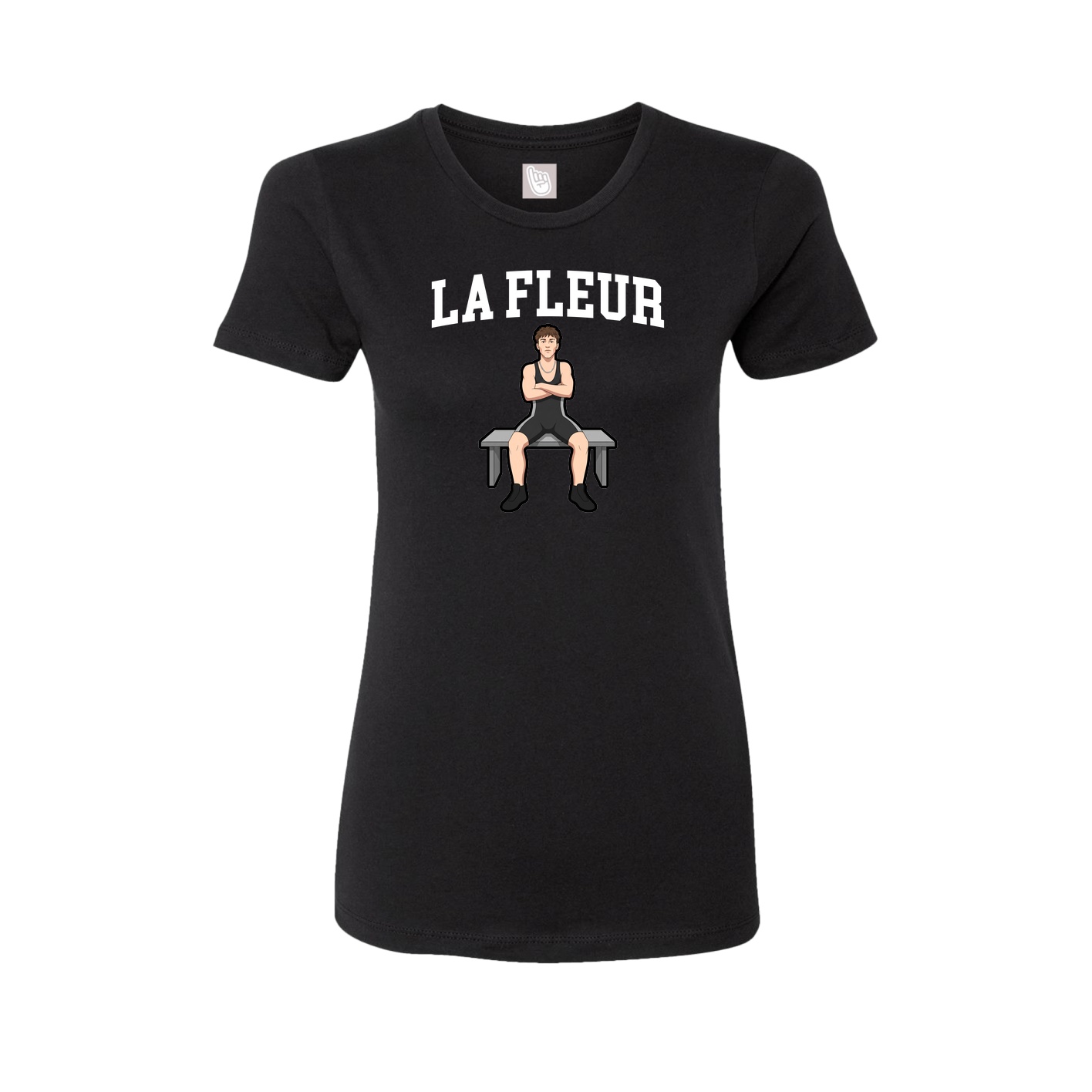 Fitted Women's Tee — Shirsey in Black