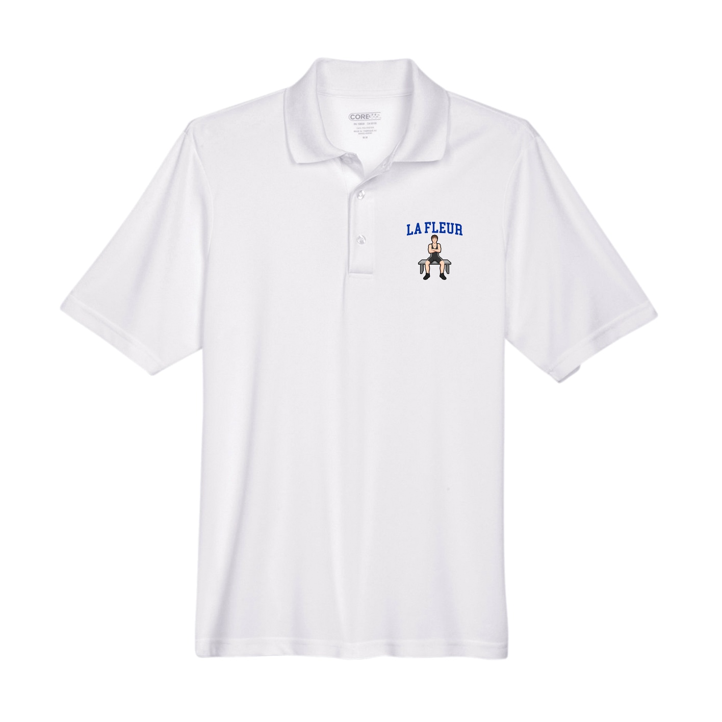 Performance Polo — Shirsey in White
