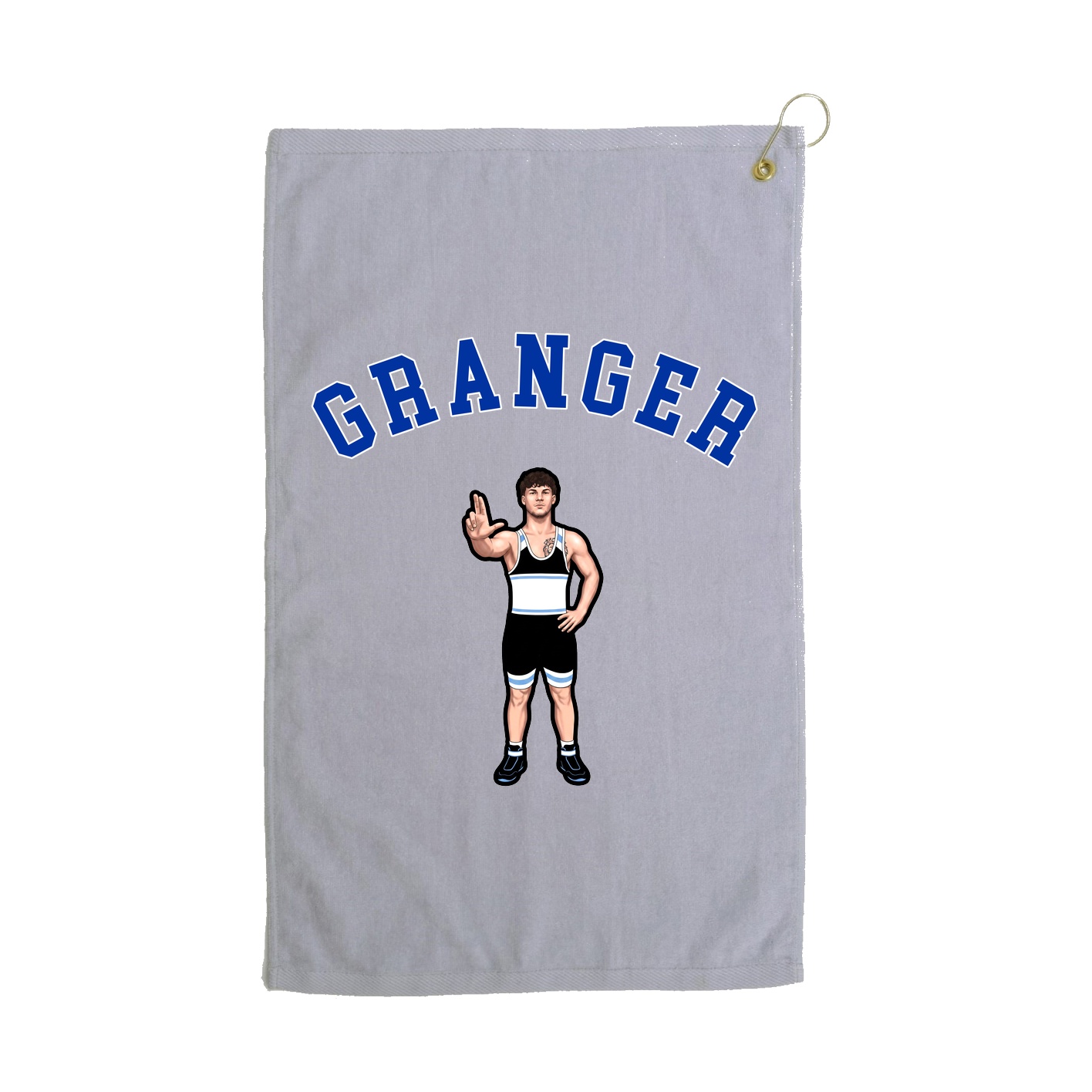Golf Towel — Shirsey Arch in Grey