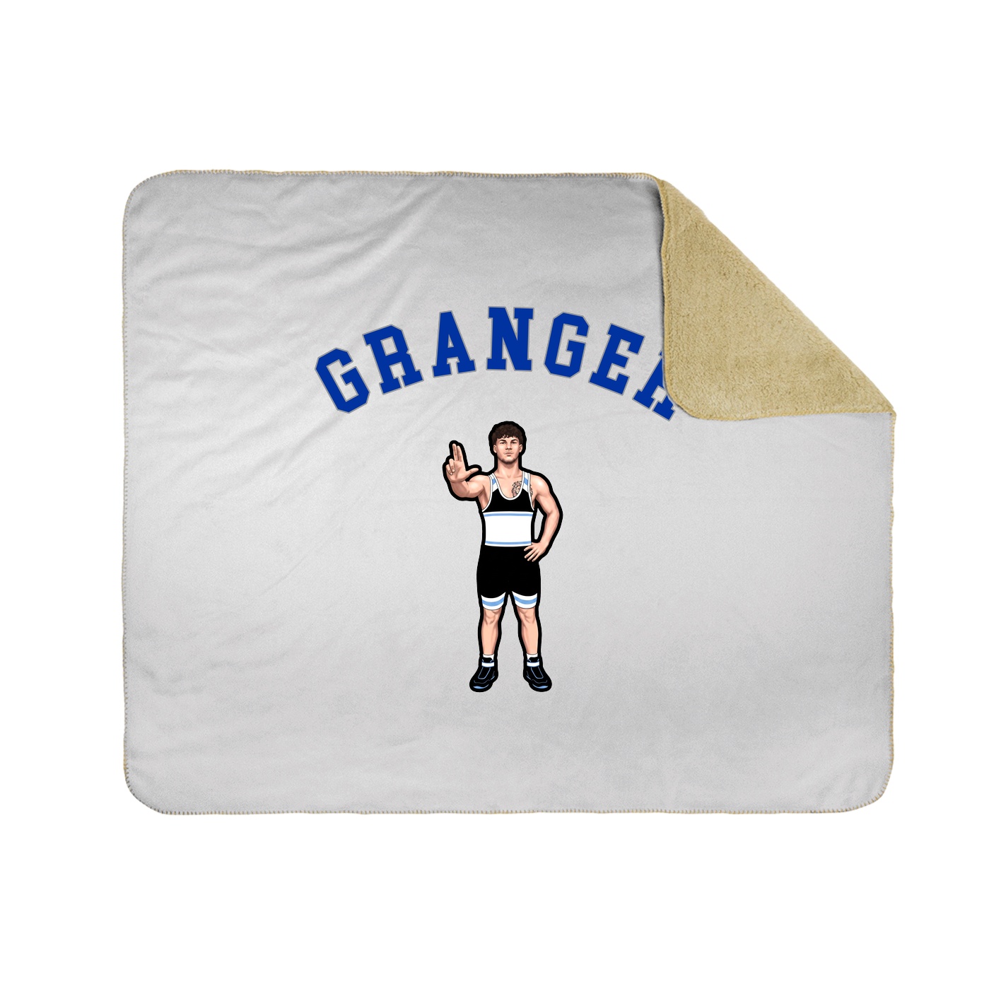 Throw Blanket — Shirsey Arch in White