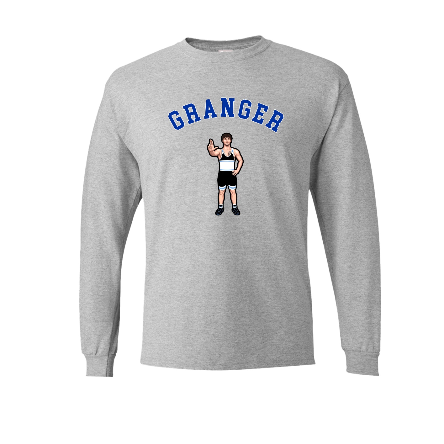 Long Sleeve Tee — Shirsey Arch in Grey