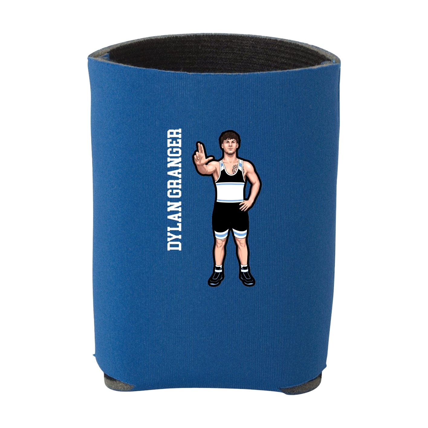 Can Holder — Name Vertical in Royal