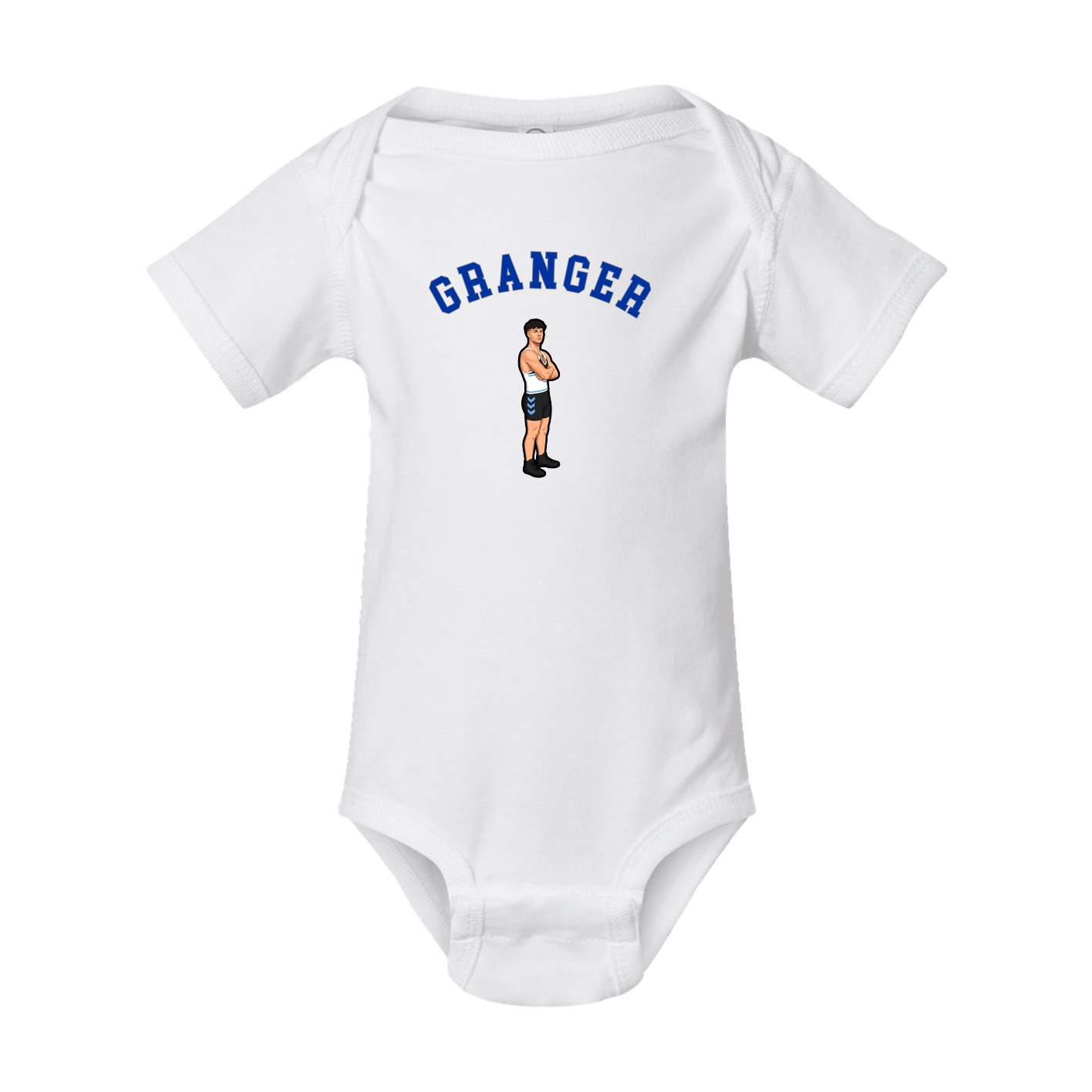 Baby Onesie — Shirsey Arch in White