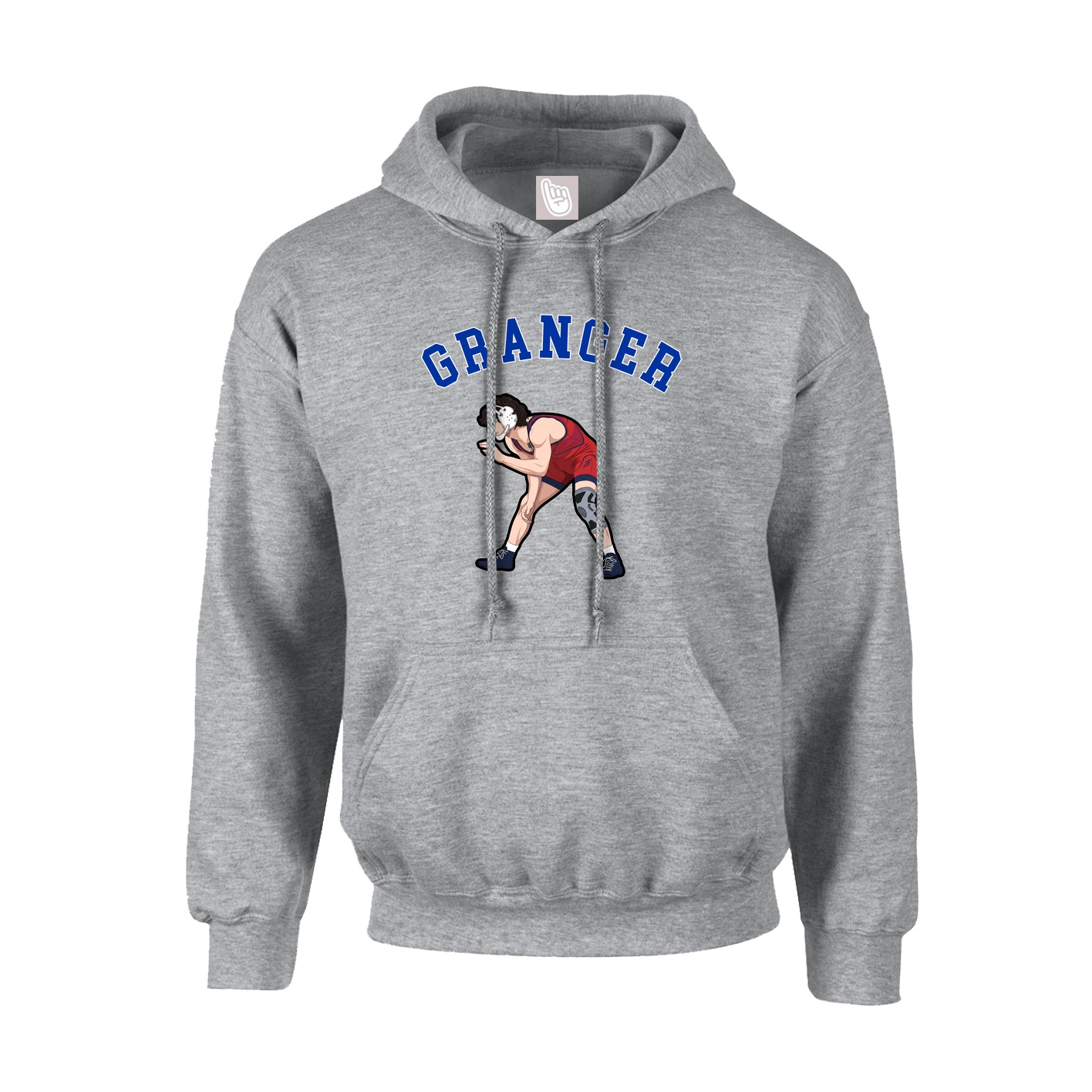 Youth Hoodie — Shirsey Arch in Grey