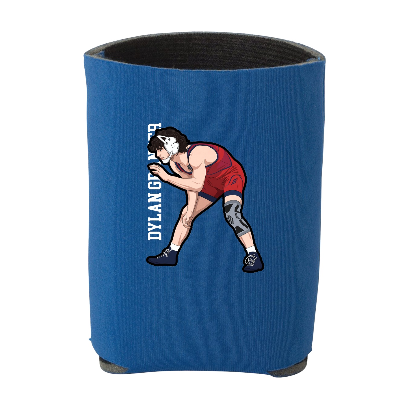 Can Holder — Name Vertical in Royal