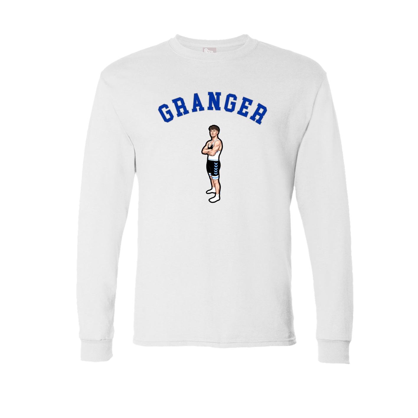 Long Sleeve Tee — Shirsey Arch in White
