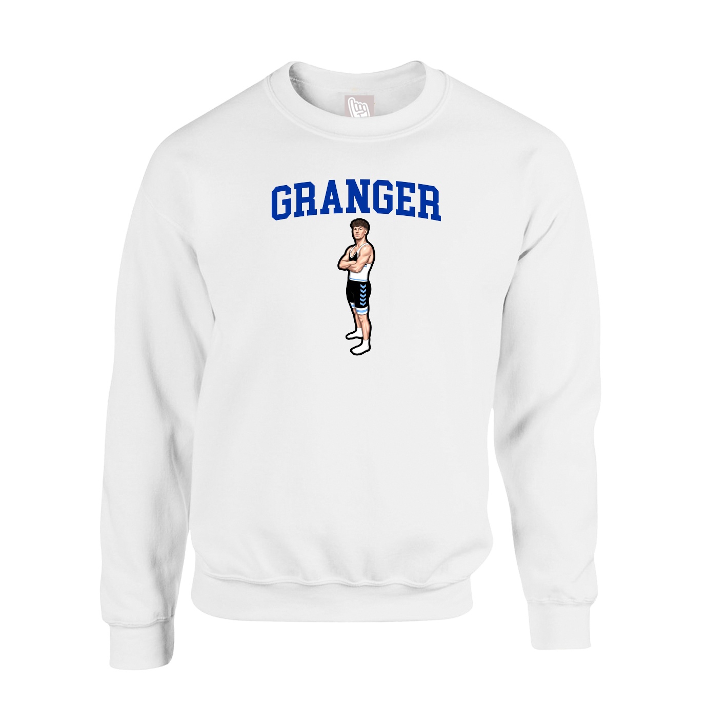 Fleece Crew — Shirsey in White