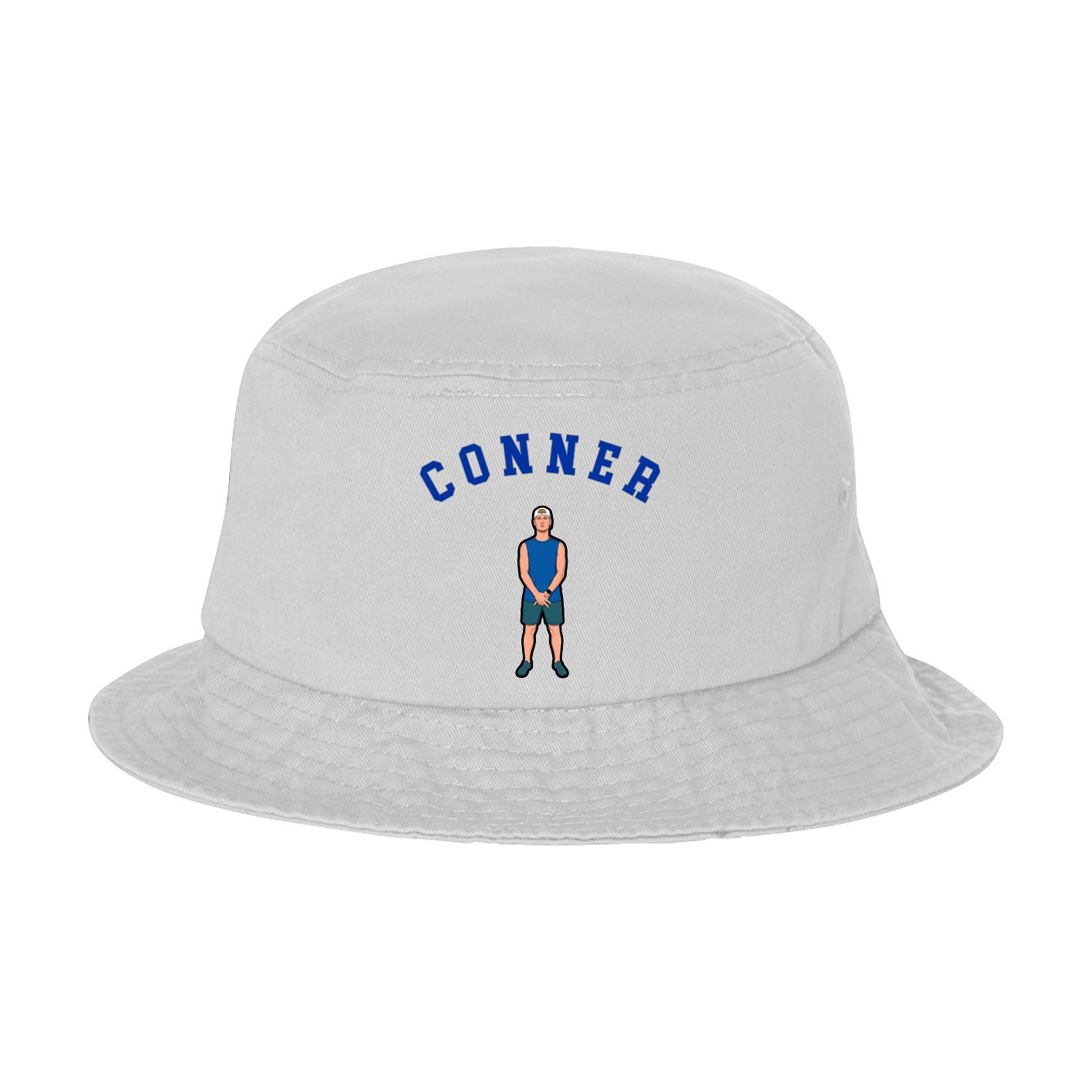Bucket Cap — Shirsey Arch in White
