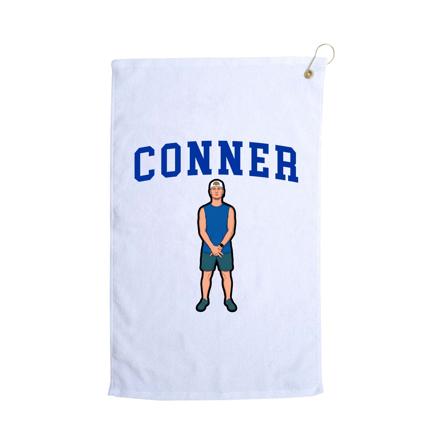 Golf Towel — Shirsey in White