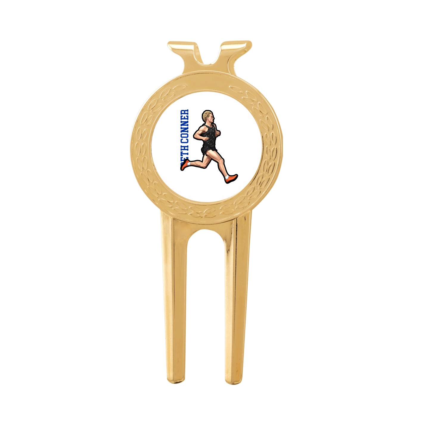 Divot Tool with Ball Marker — Name Vertical in Classic