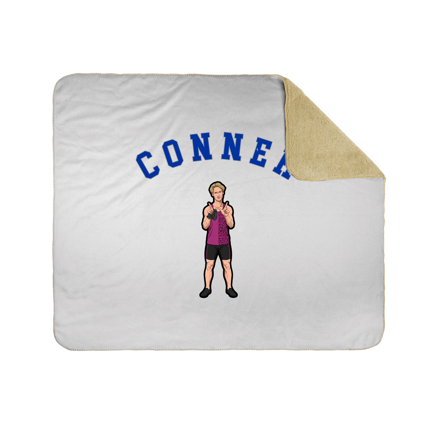 Throw Blanket — Shirsey Arch in White
