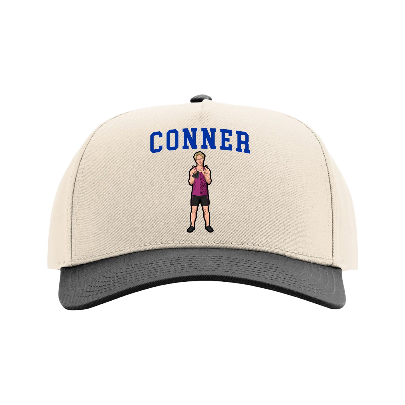 Full Fabric Five-Panel Champ Cap