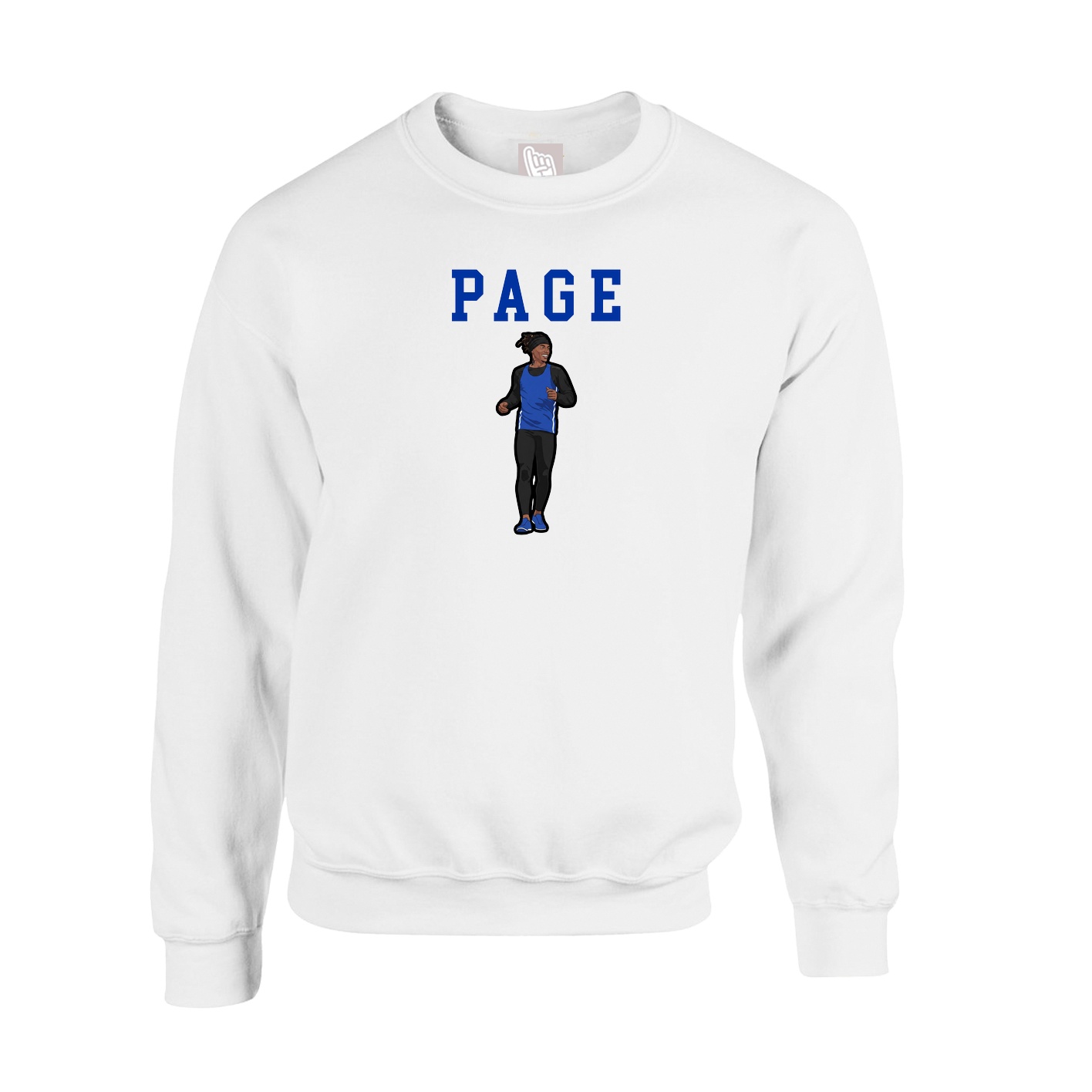 Fleece Crew — Shirsey in White
