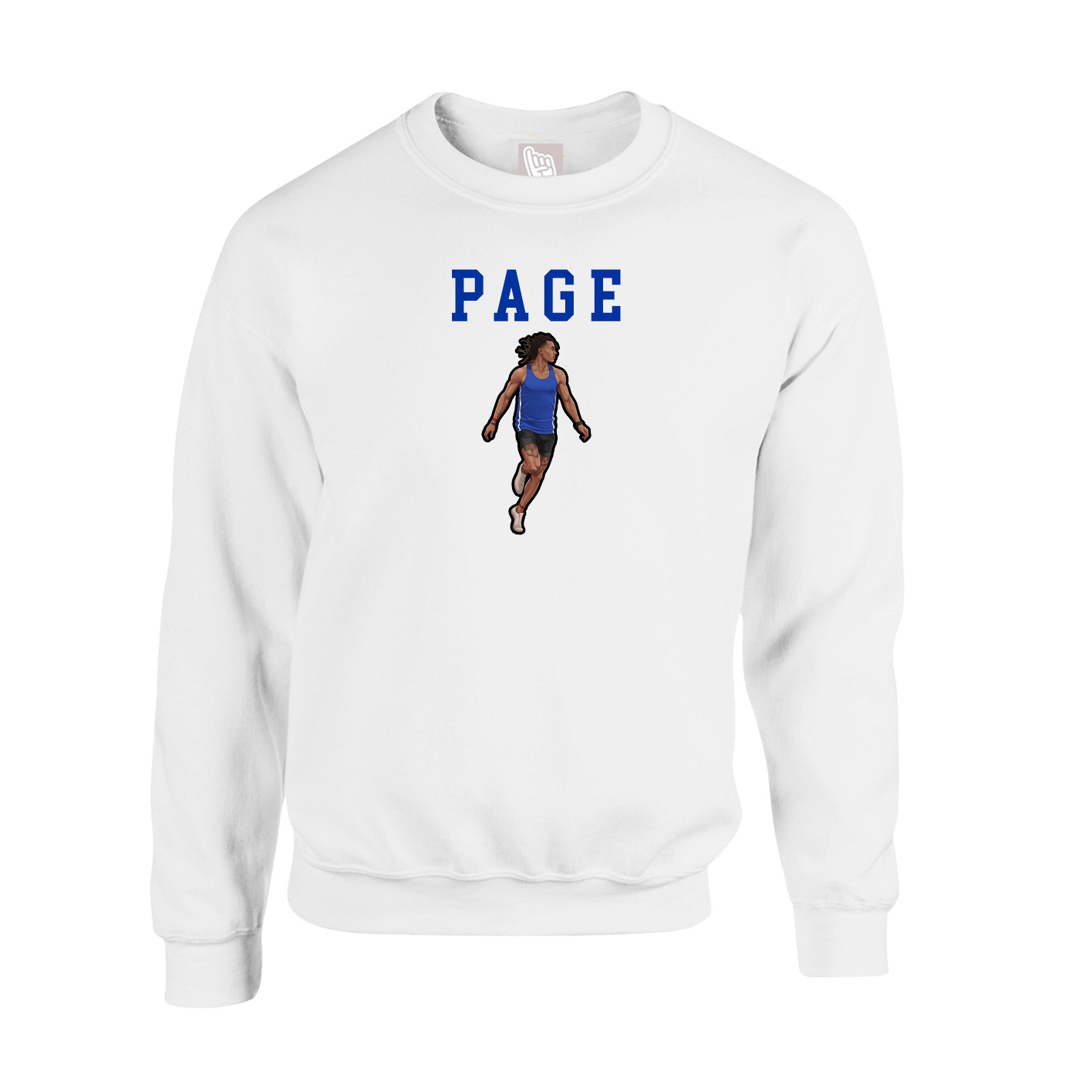 Fleece Crew — Shirsey in White
