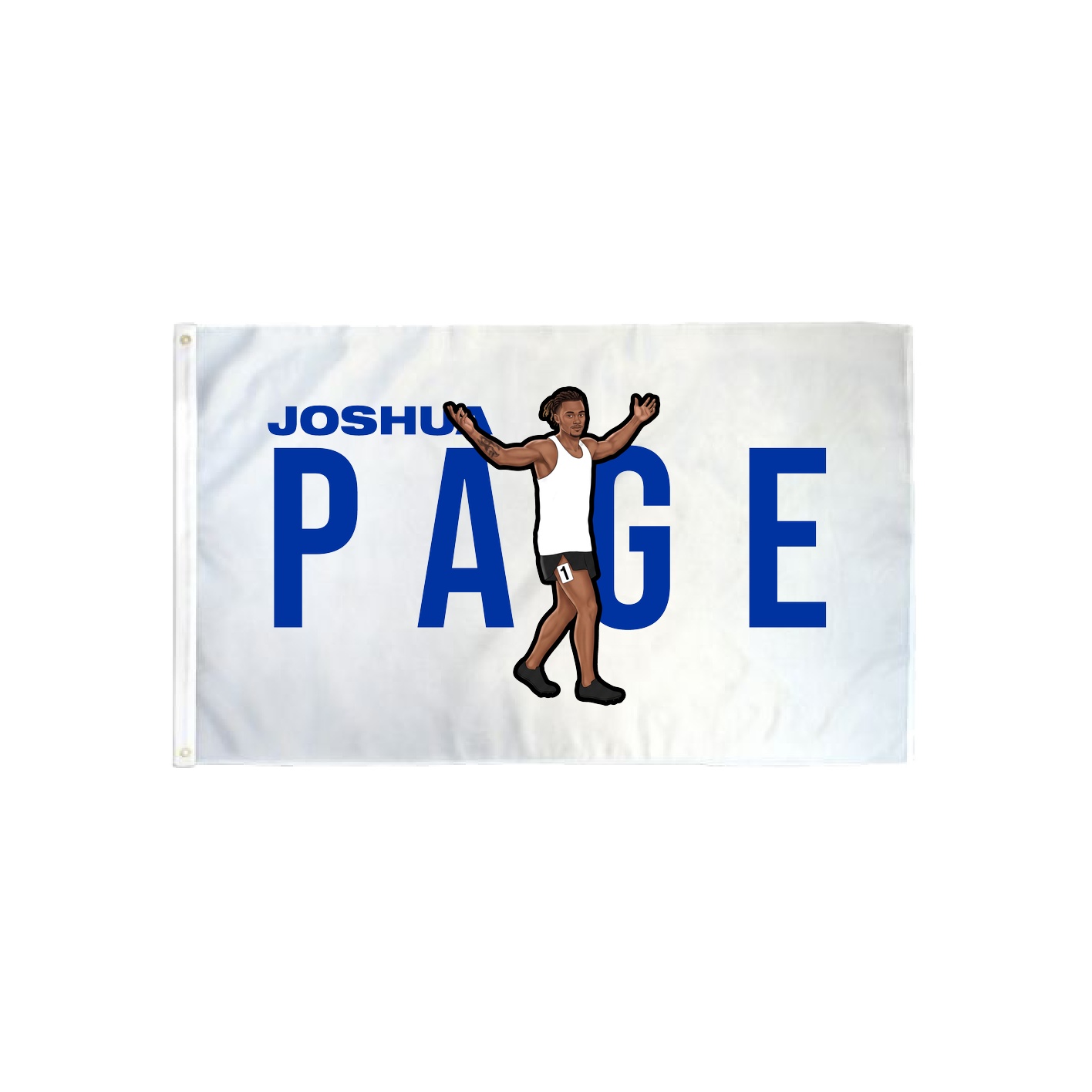 3x5 Flag — Player Name in Classic