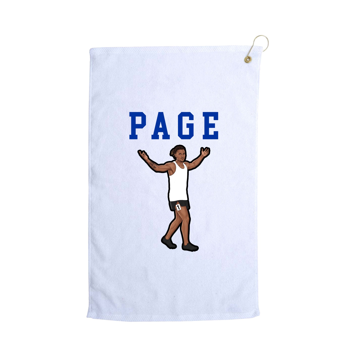 Golf Towel — Shirsey in White