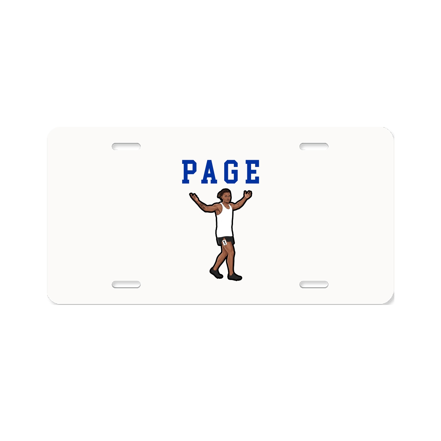 License Plate — Shirsey in Classic