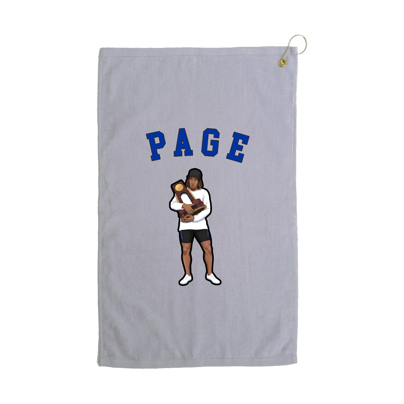 Golf Towel — Shirsey Arch in Grey