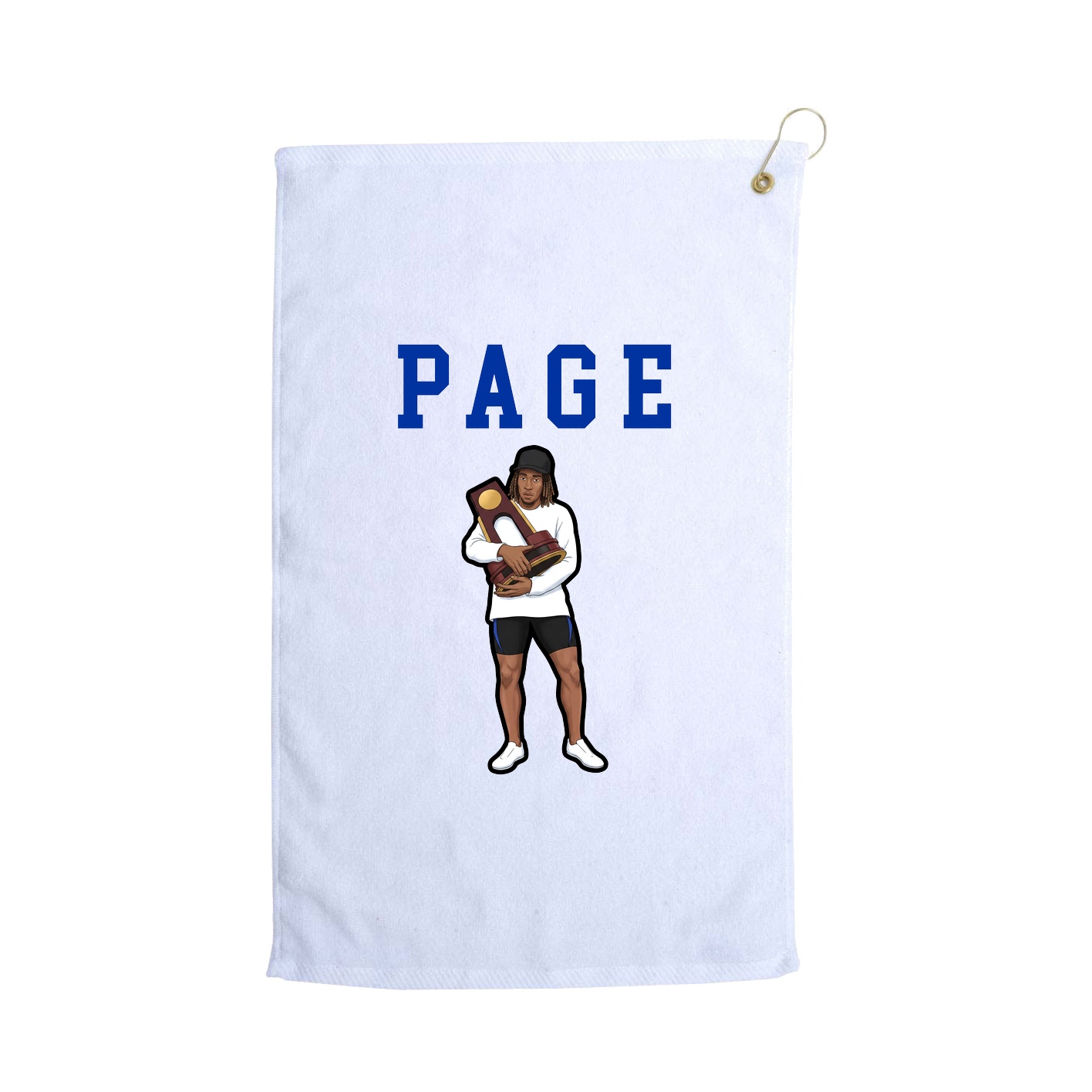 Golf Towel — Shirsey in White