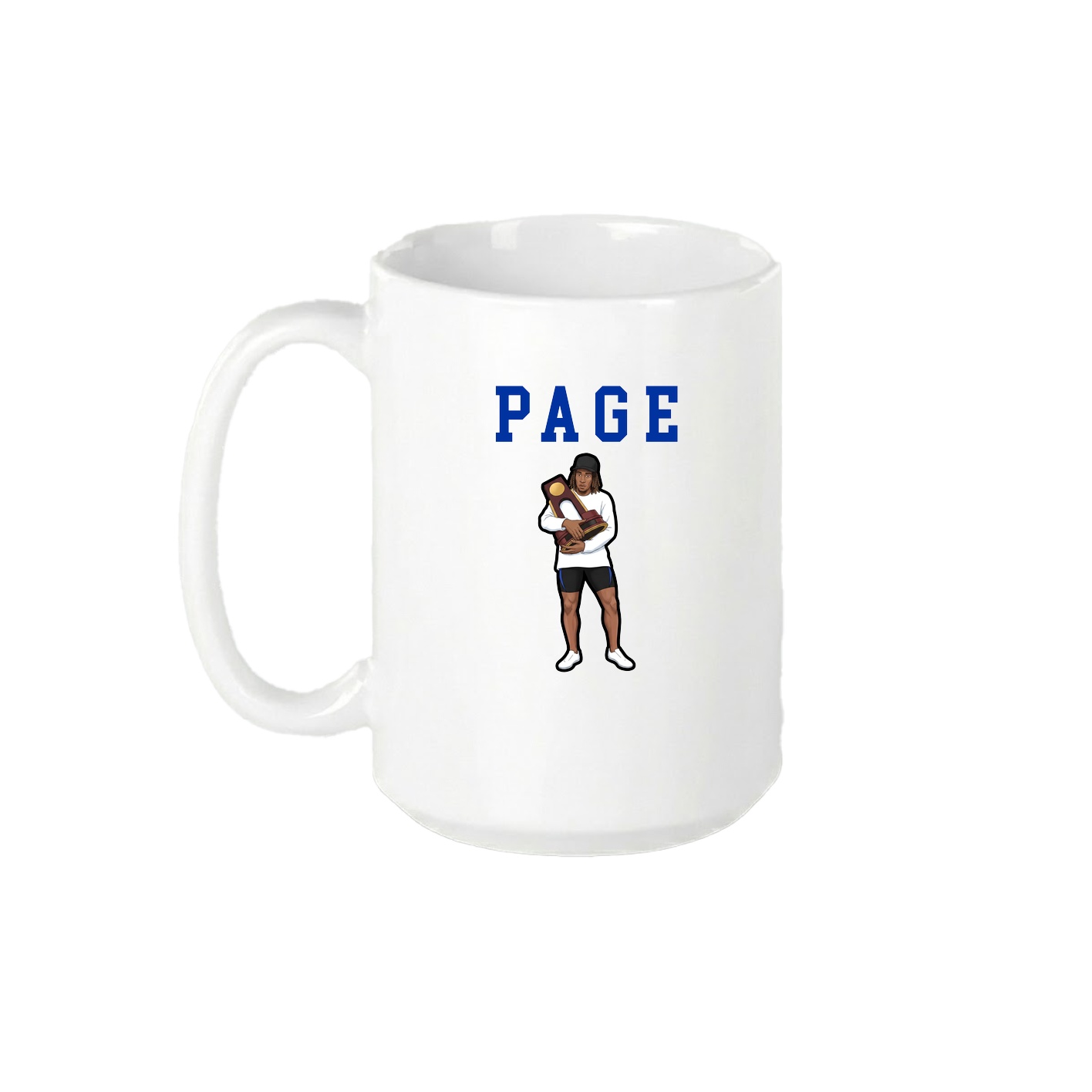 15oz Coffee Mug — Shirsey in White