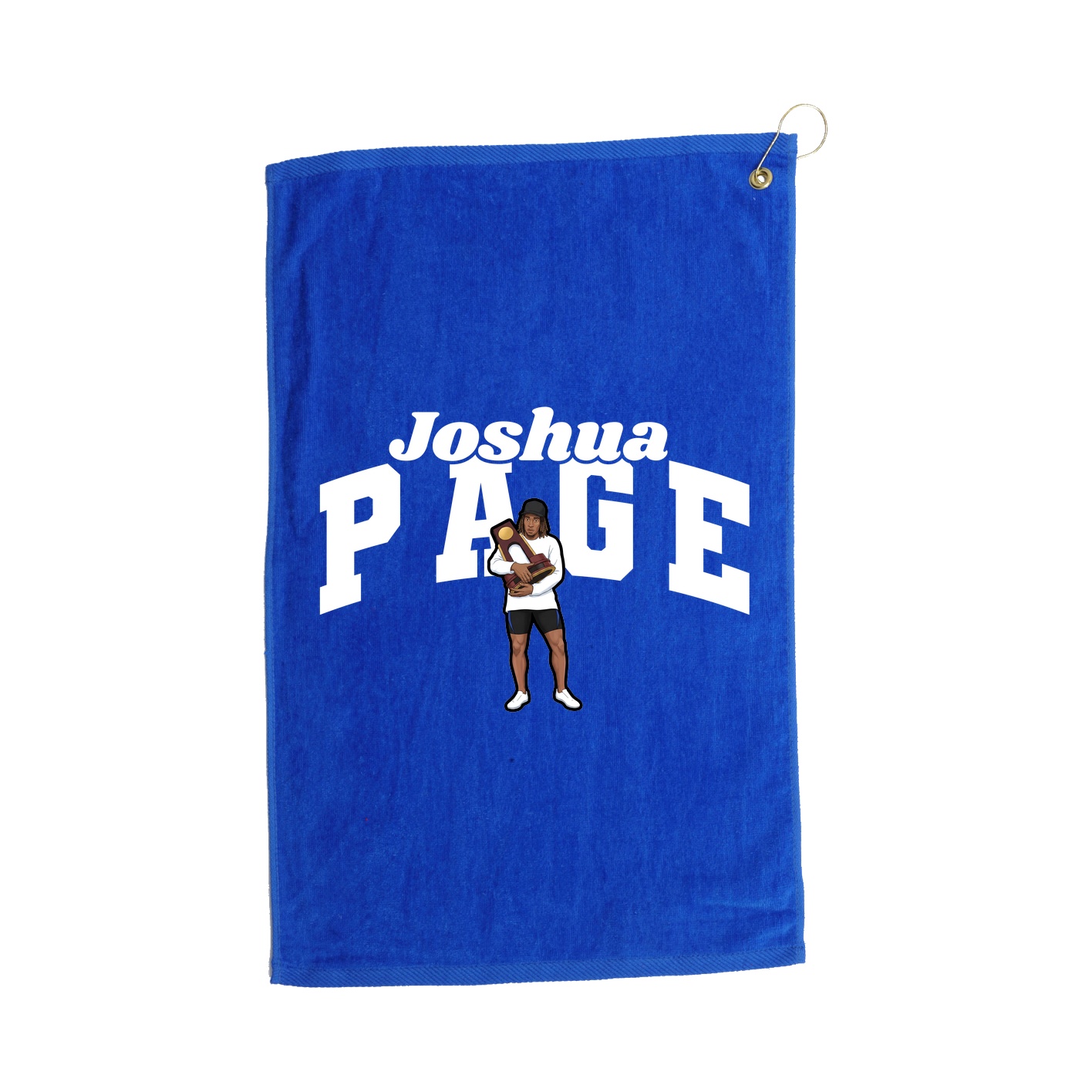 Golf Towel — Signature Arch in Royal
