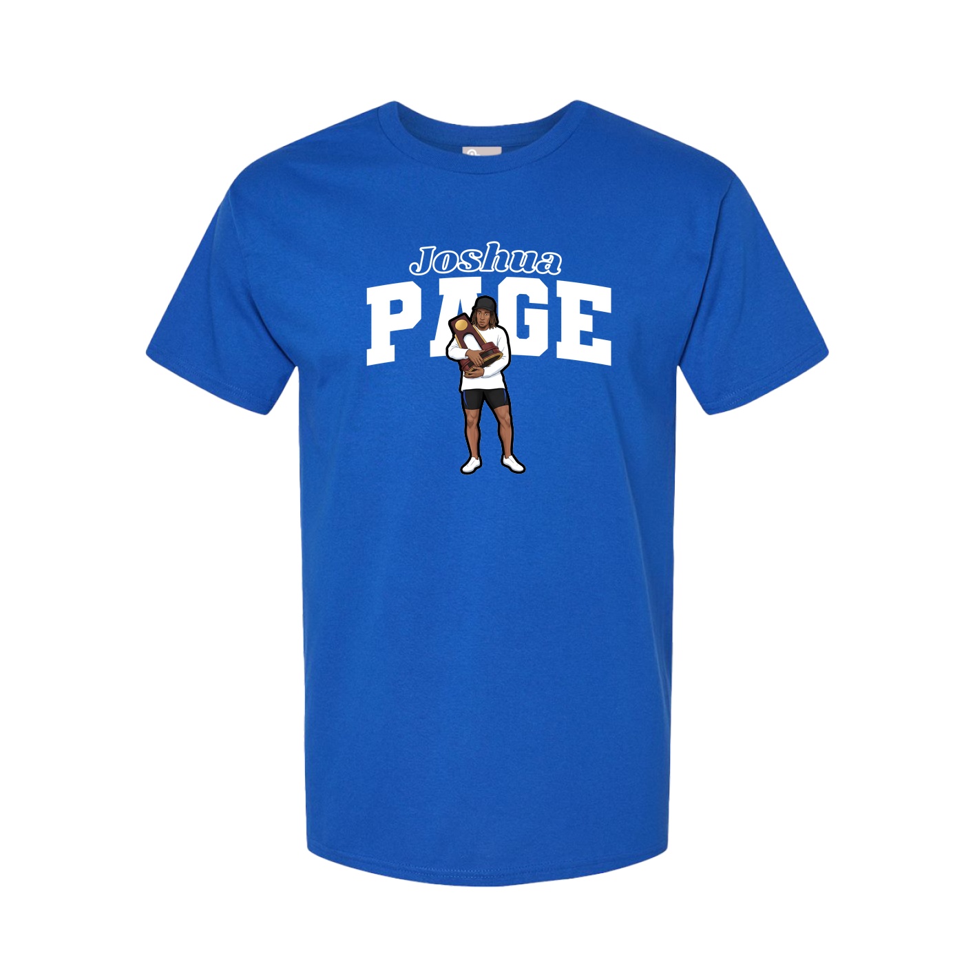 Tee — Name Arch in Royal