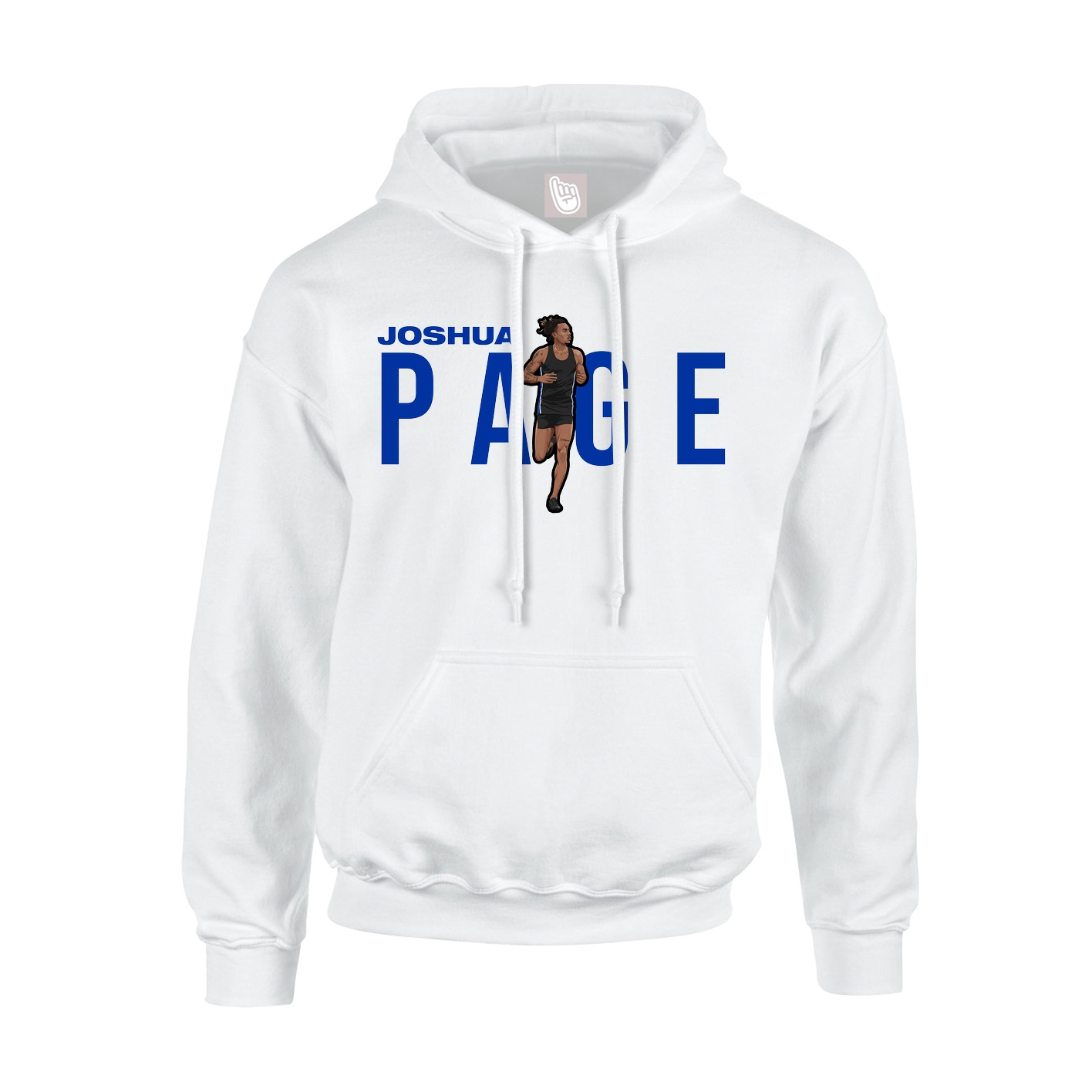 Youth Hoodie — Player Name in White