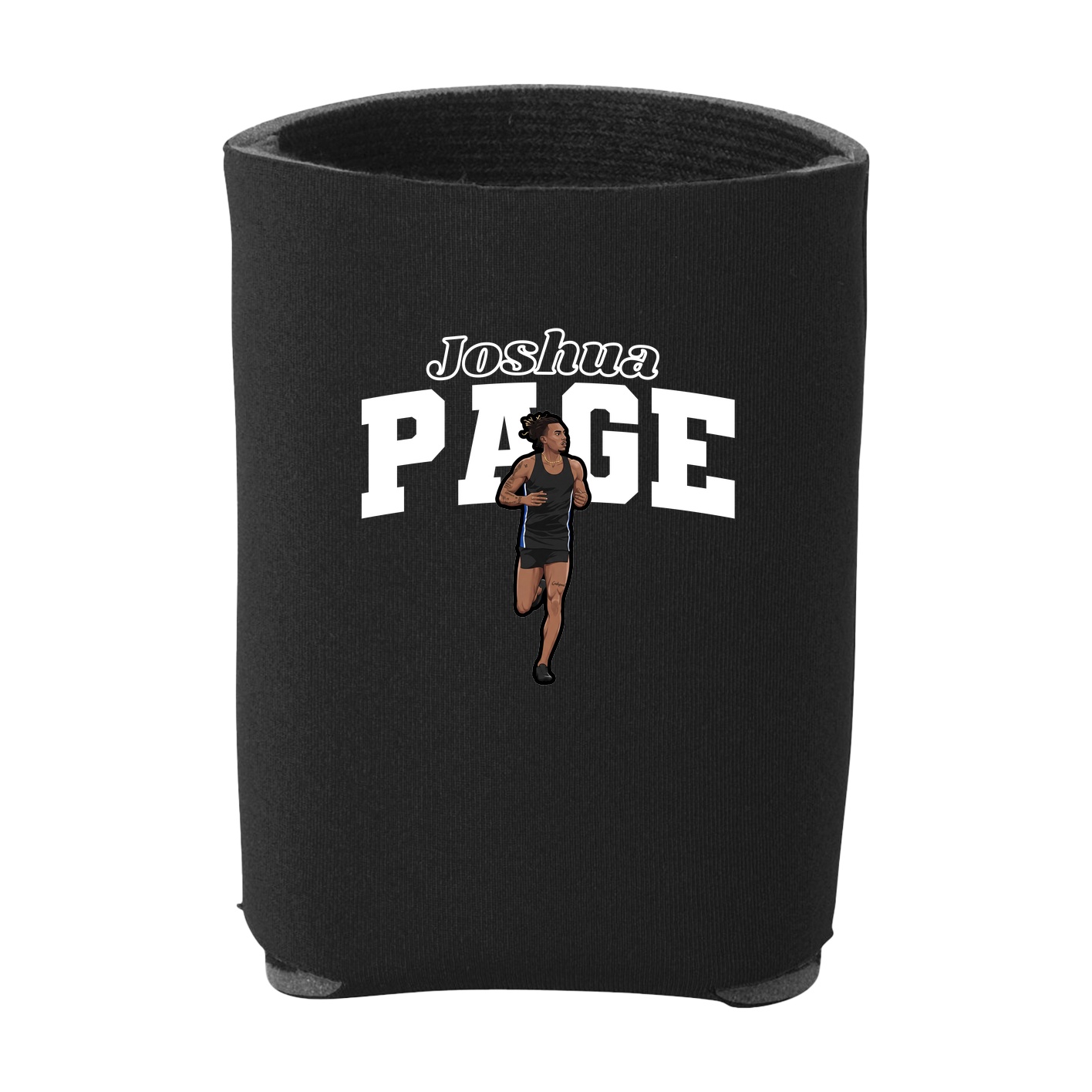 Can Holder — Name Arch in Black