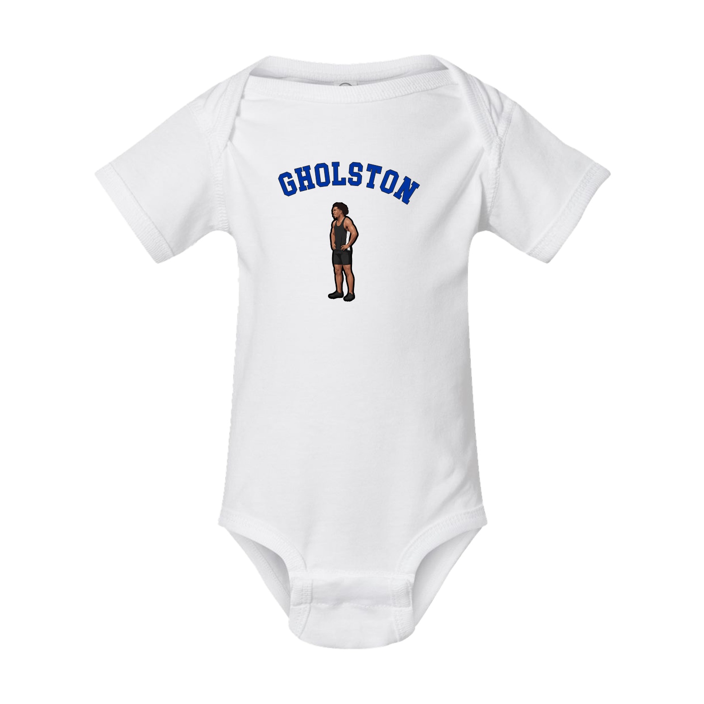 Baby Onesie — Shirsey Arch in White