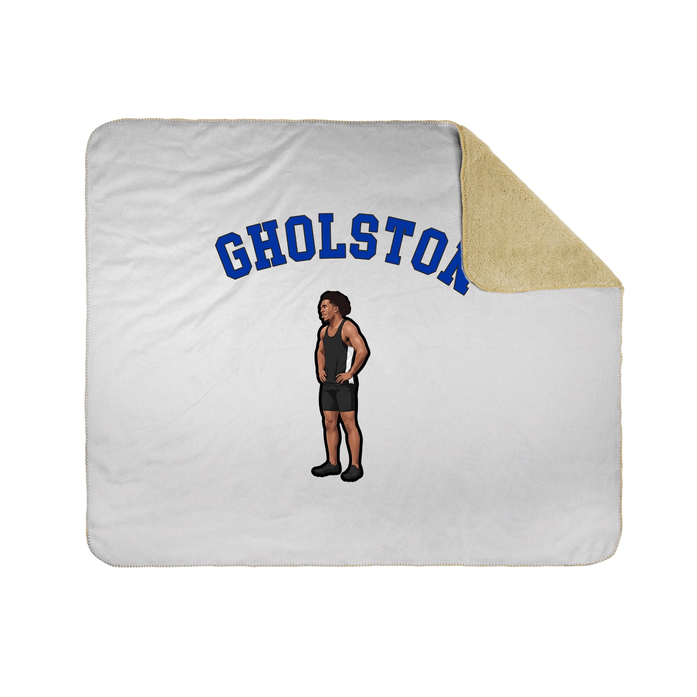 Throw Blanket — Shirsey Arch in White